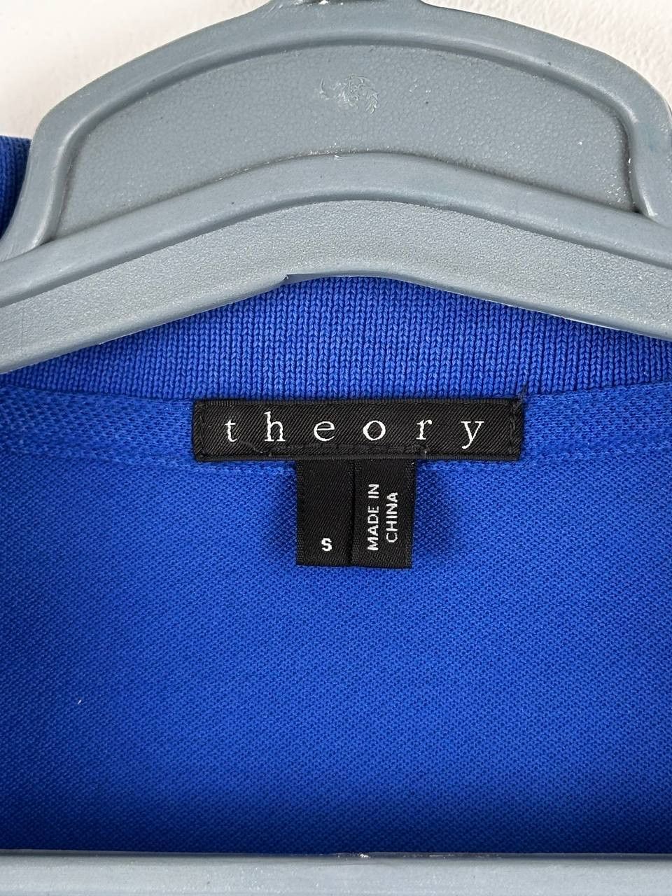 Theory Theory Blue Basic Polo Shirt Size US S / EU 44-46 / 1 - 8 Thumbnail