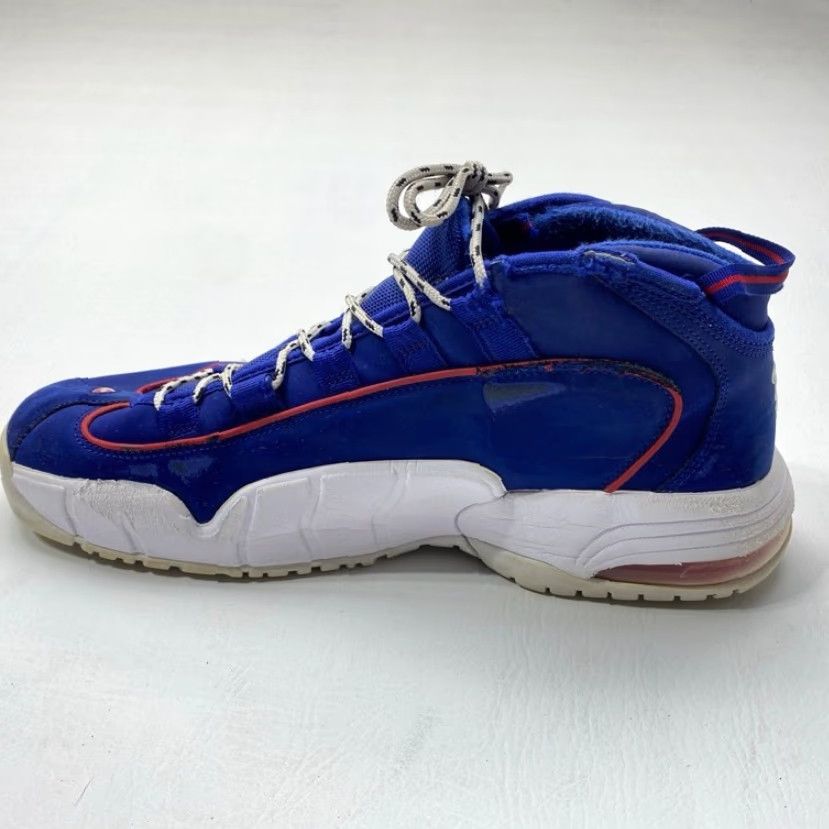 Nike Nike Air Max Penny Sneakers Mens 11.5 Blue Red 685153-400 USA Penny 2018 Vintage No 1628 Size US 12 / EU 45 - 6 Thumbnail