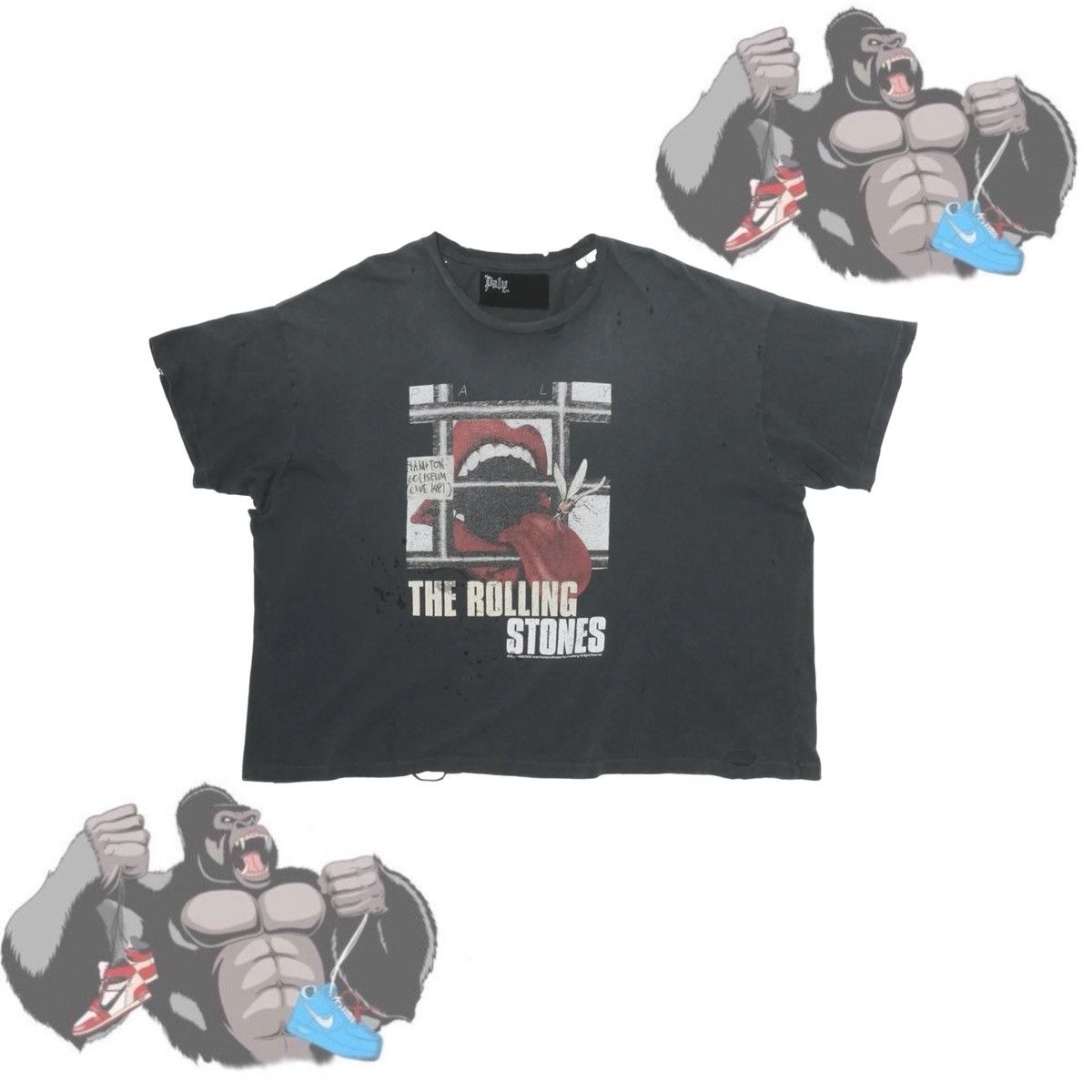 Paly Hollywood Paly Hollywood x Rolling Stones Mosquito Tounge Tee Size US L / EU 52-54 / 3 - 1 Thumbnail