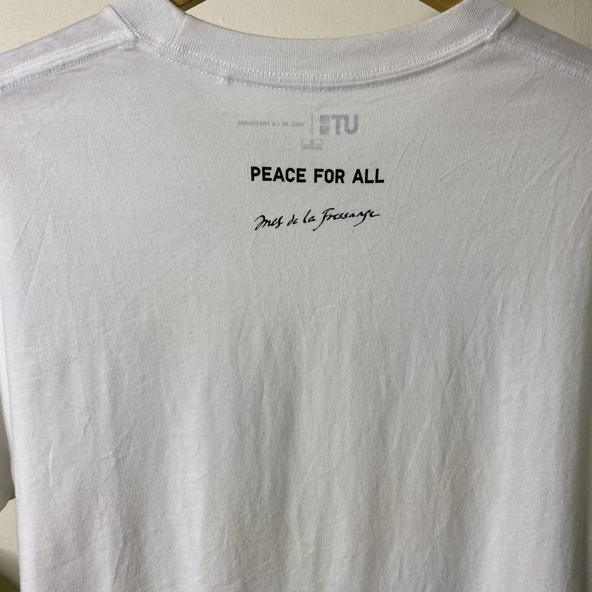 Designer × Japanese Brand Ines De La Fressange x Uniqlo Peace For All T Shirt Size US M / EU 48-50 / 2 - 8 Thumbnail