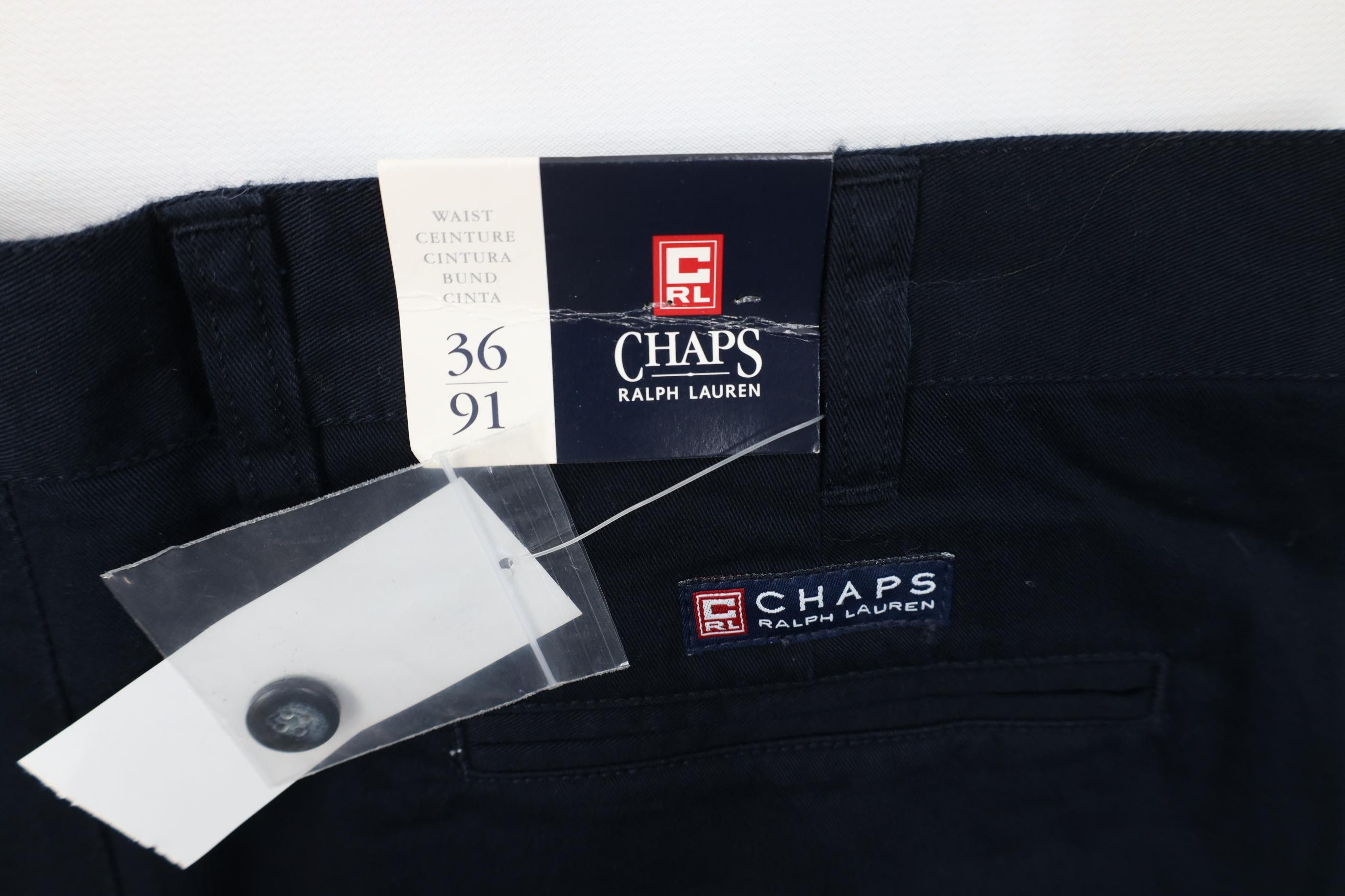 Polo Ralph Lauren Deadstock Vintage 90s Chaps Ralph Lauren Above Chino Shorts Size US 36 / EU 52 - 13 Thumbnail