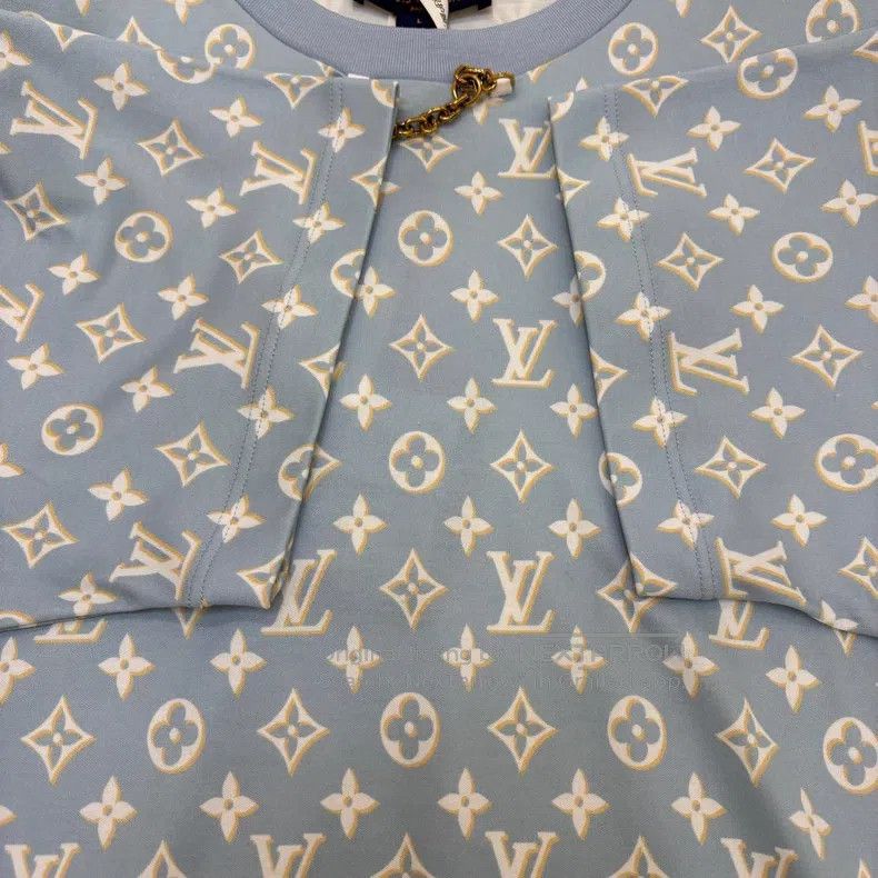 Louis Vuitton Louis Vuitton 23ss presbyopic full-print chain-embellished Size L / US 10 / IT 46 - 6 Thumbnail
