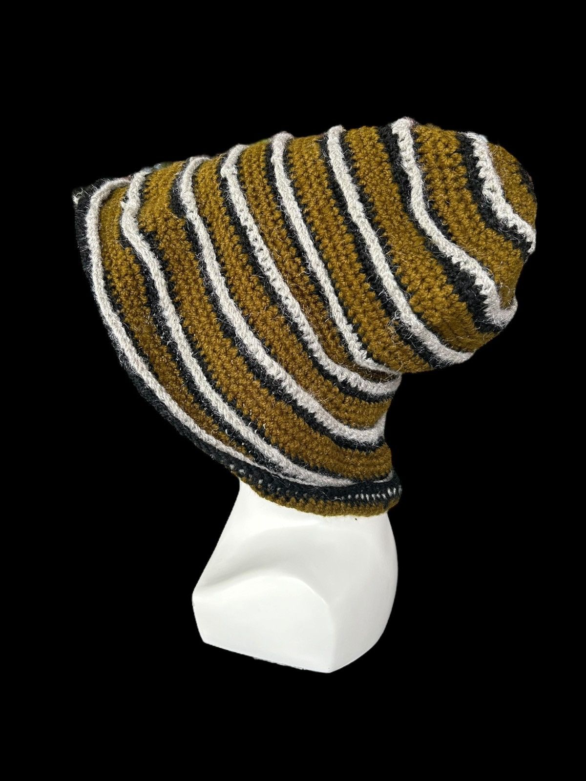 Japanese Brand × Kapital × Vintage Chubabu Crochet knitt Rare big Bucket Hats Rare ☠️☠️ Size ONE SIZE - 2 Thumbnail