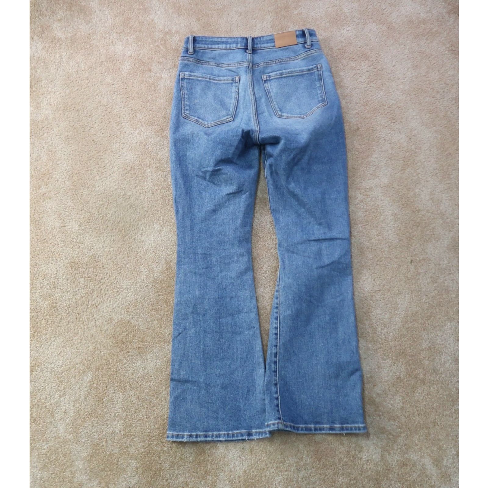 Vintage VINTAGE Buckle Billie Slim Bootcut Jeans women's 27x29.5 Blue Stretch Denim High rise Size 27" / US 4 / IT 40 - 7 Thumbnail