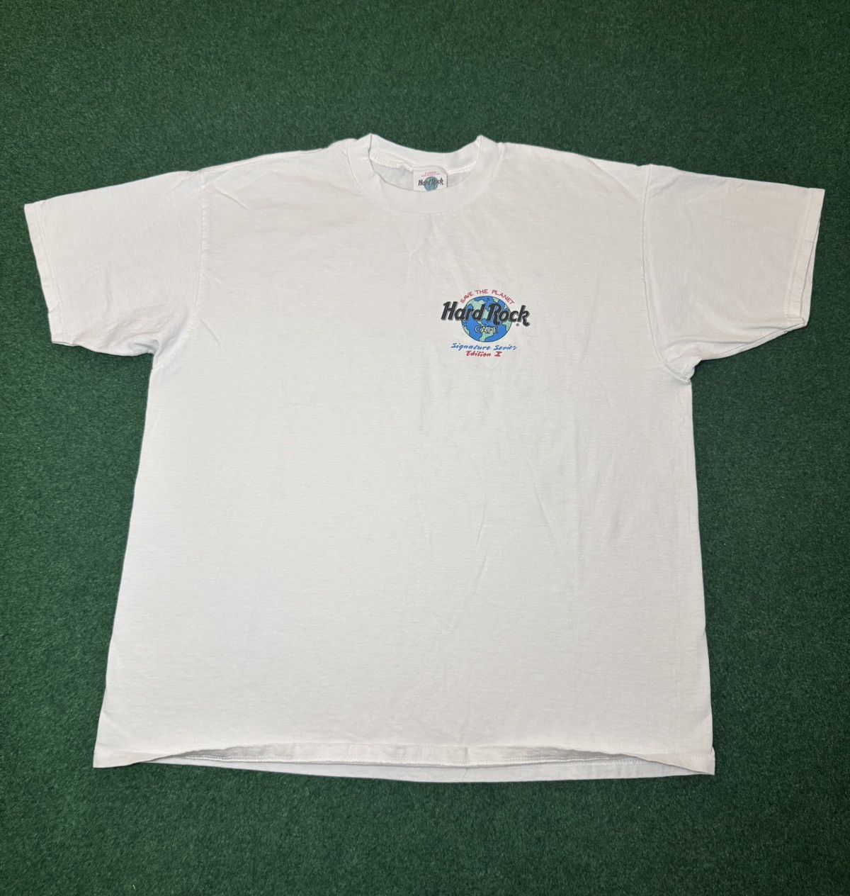 Band Tees Vintage Aerosmith Hard Rock Cafe RARE XL 90s Band T Shirt Size US XL / EU 56 / 4 - 4 Thumbnail