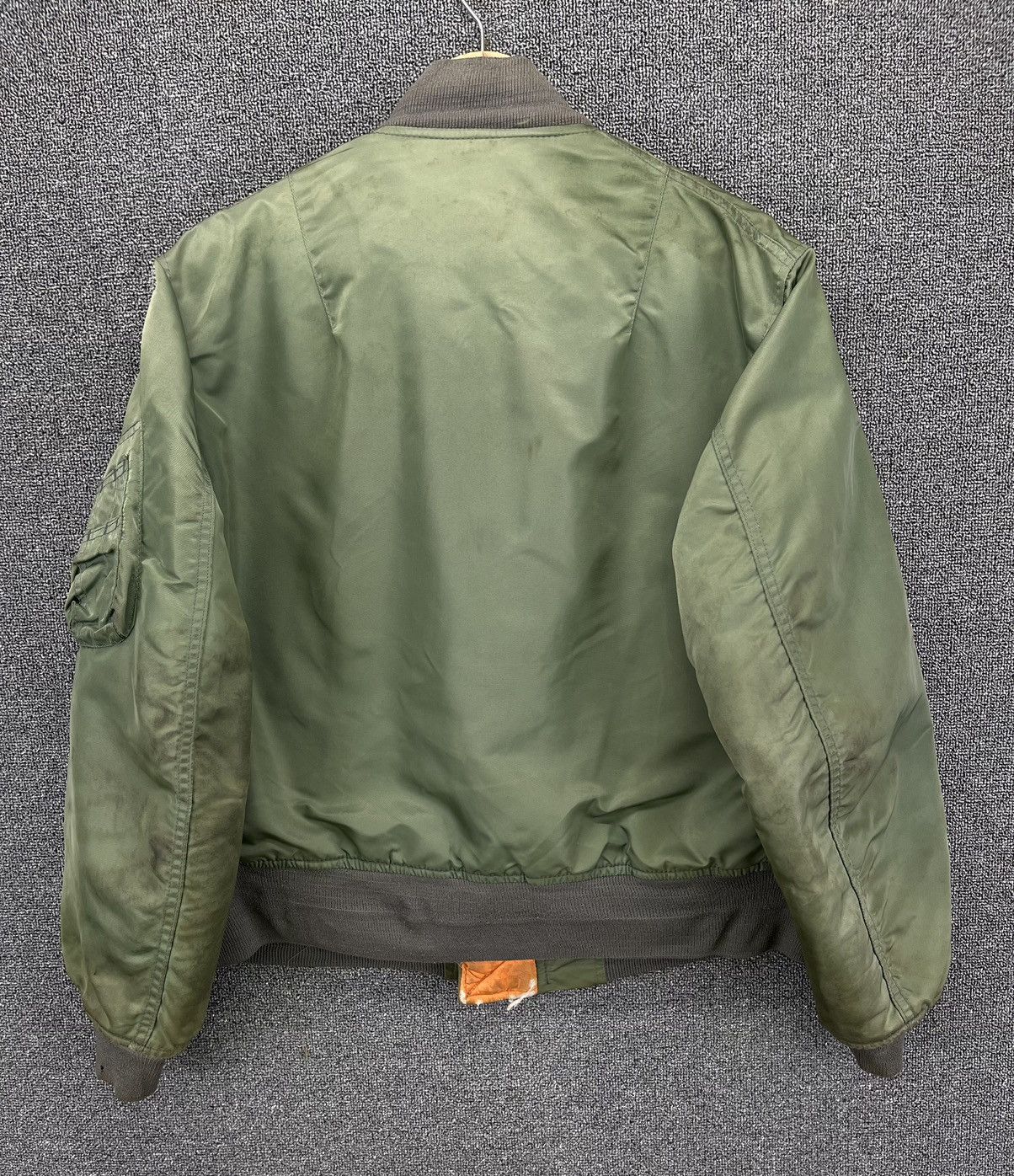 Avirex Vintage Avirex Trashed Rare Bomber Jacket Size US M / EU 48-50 / 2 - 7 Thumbnail