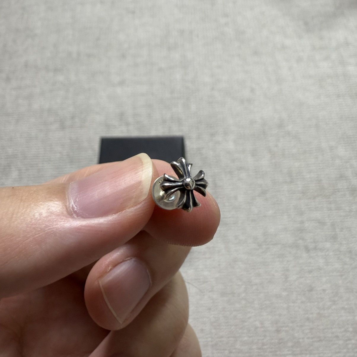 Chrome Hearts Chrome Hearts Cross Earring Size ONE SIZE - 4 Thumbnail