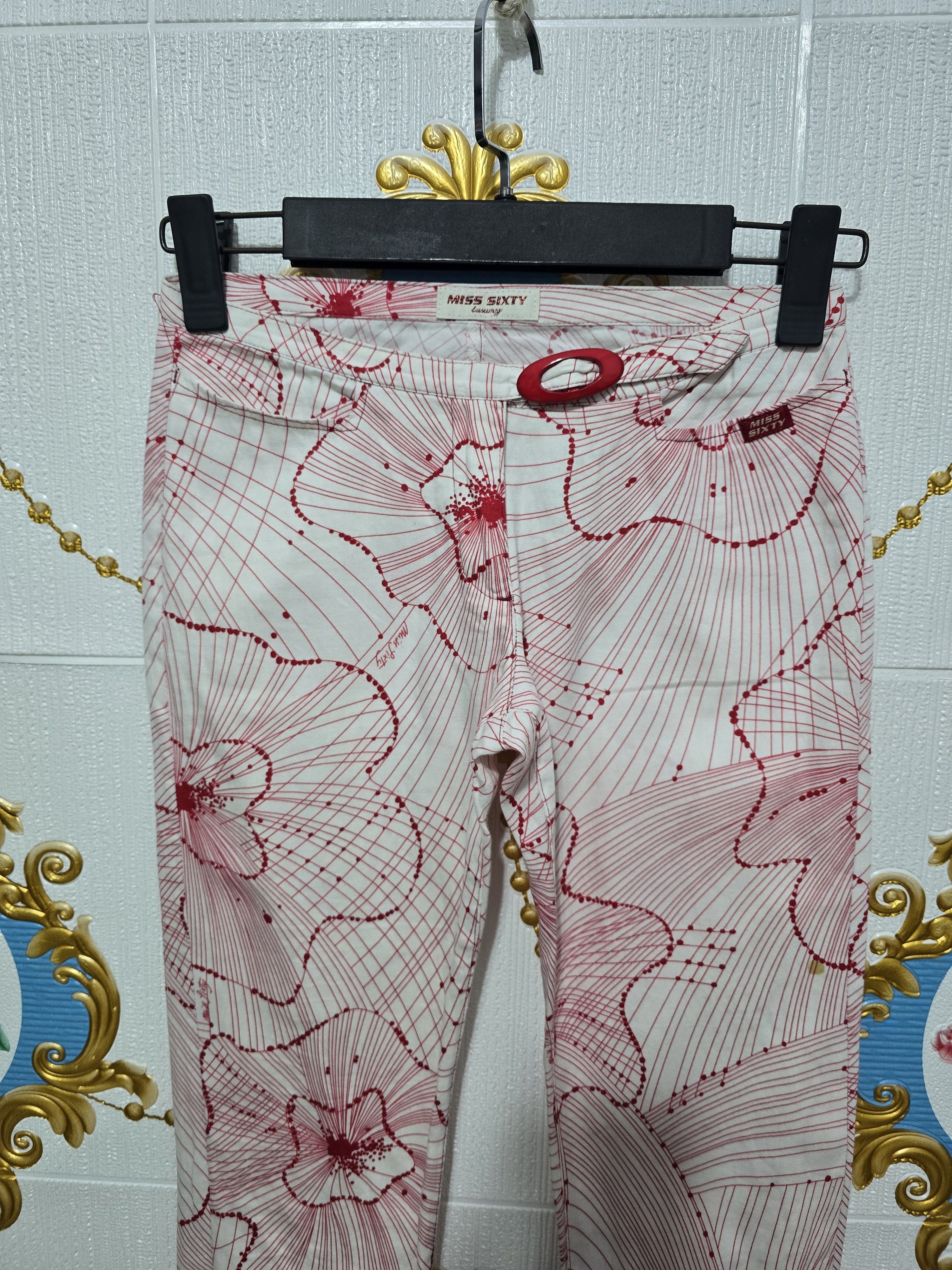 Miss Sixty × Vintage MISS SIXTY VINTAGE, SIXTY pattern GREAT CONDITION Size 26" / US 2 / IT 38 - 3 Thumbnail