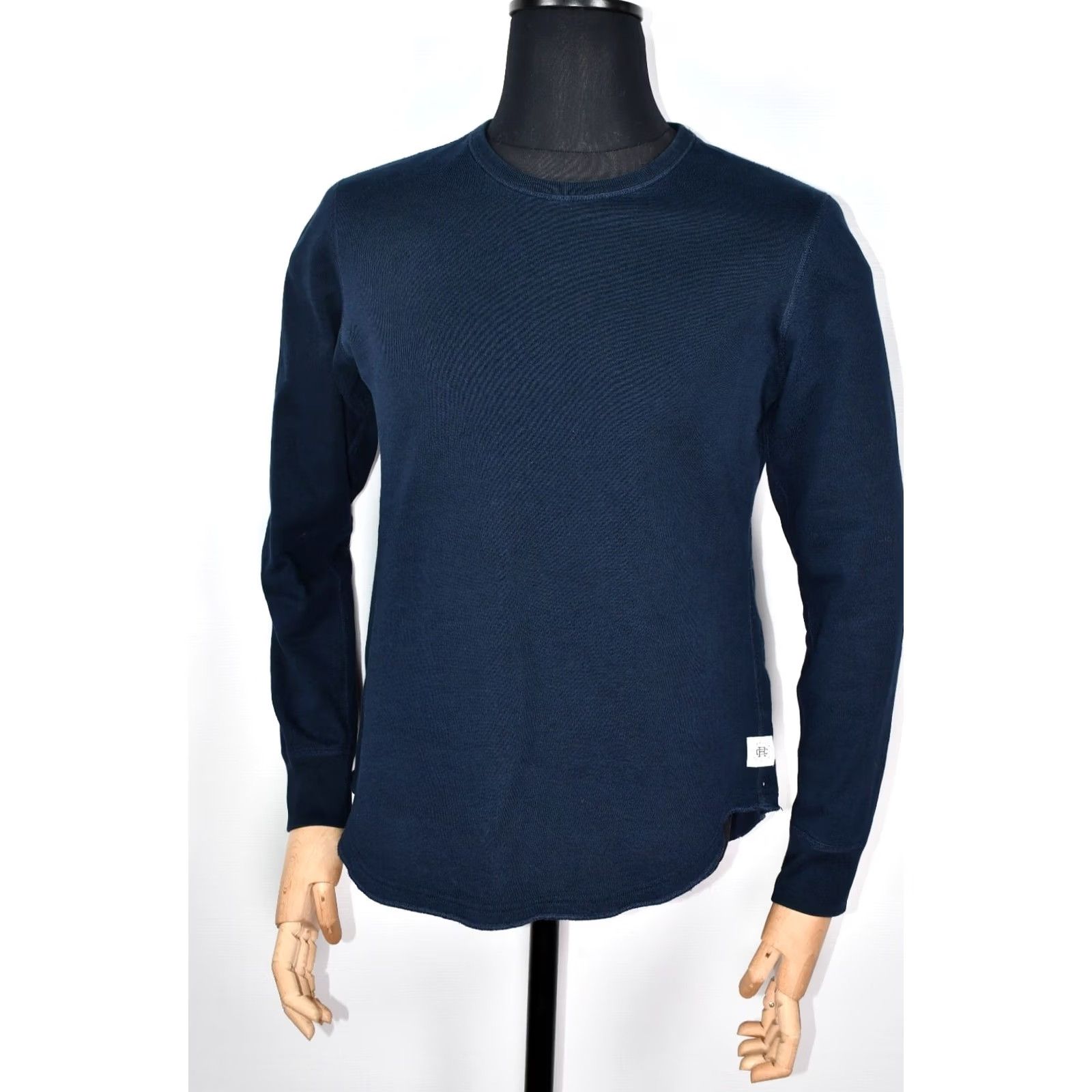 Reigning Champ Reigning Champ Pullover Sweatshirt Mens M Blue Cotton Crew Neck (Long Sleeve) Classic Regular Fit Shirt? Size US M / EU 48-50 / 2 - 2 Thumbnail