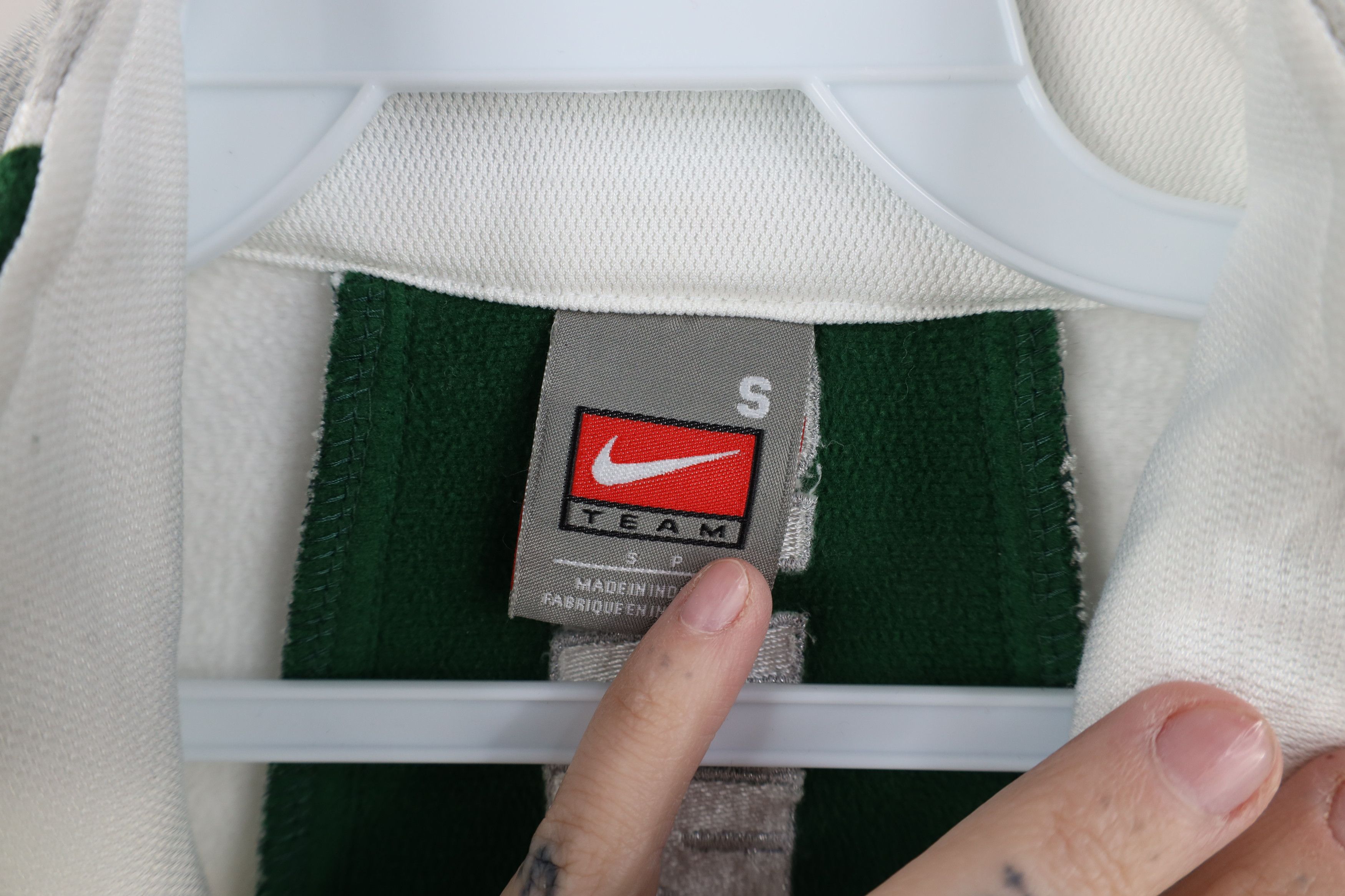 Nike Vintage Nike Michigan State University Full Zip Jacket Size US S / EU 44-46 / 1 - 9 Thumbnail