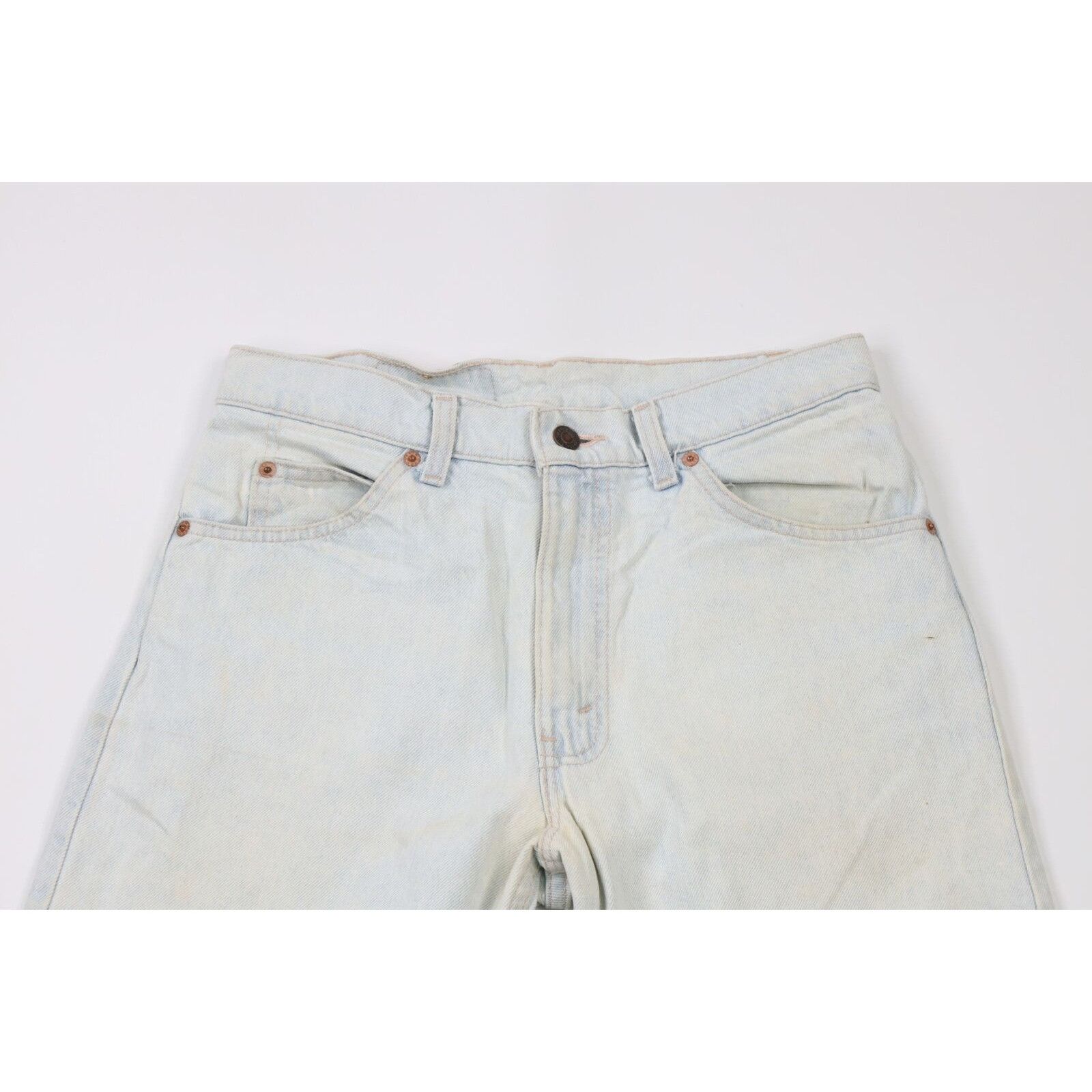 Levi's × Vintage Vintage 90s Levis 550 Orange Tab Distressed Relaxed Jeans Size US 30 / EU 46 - 2 Thumbnail