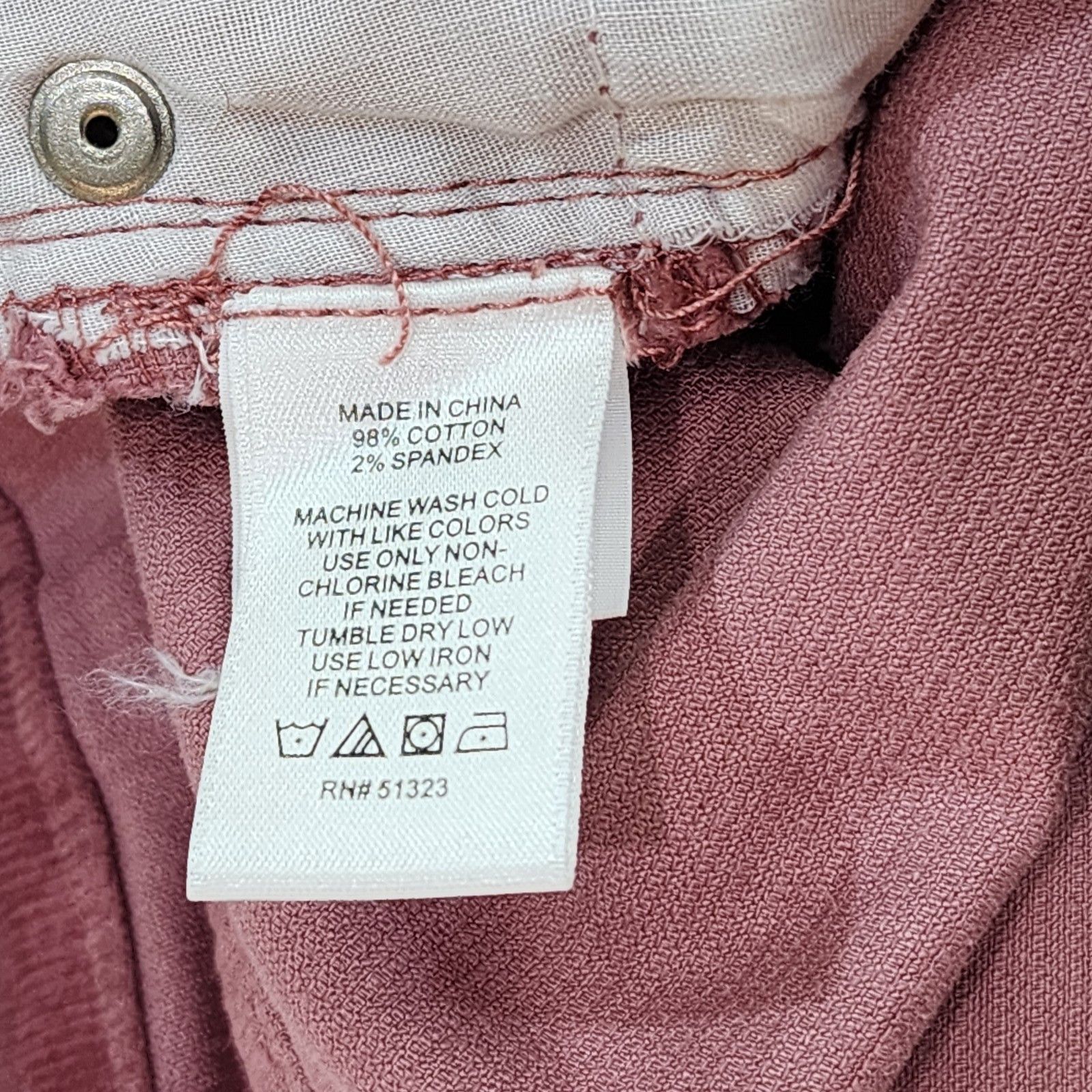Other CeCe Corduroy Stretch Pants Women Size 30/10 Pink Size 32" / US 10 / IT 46 - 9 Thumbnail