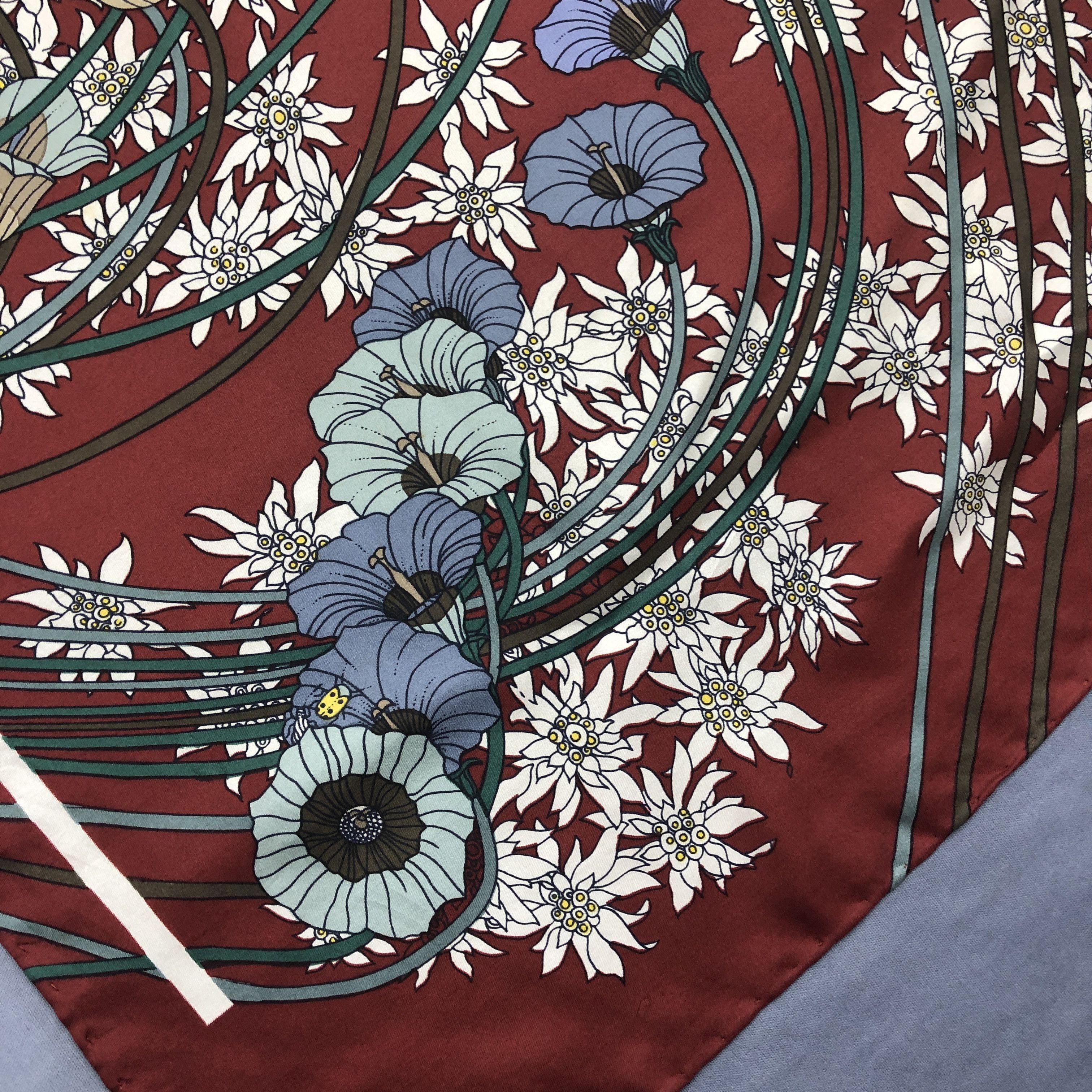 Other × Vintage Vintage SILK Scarf Twill Stole Wraps Scarves Size ONE SIZE - 12 Thumbnail