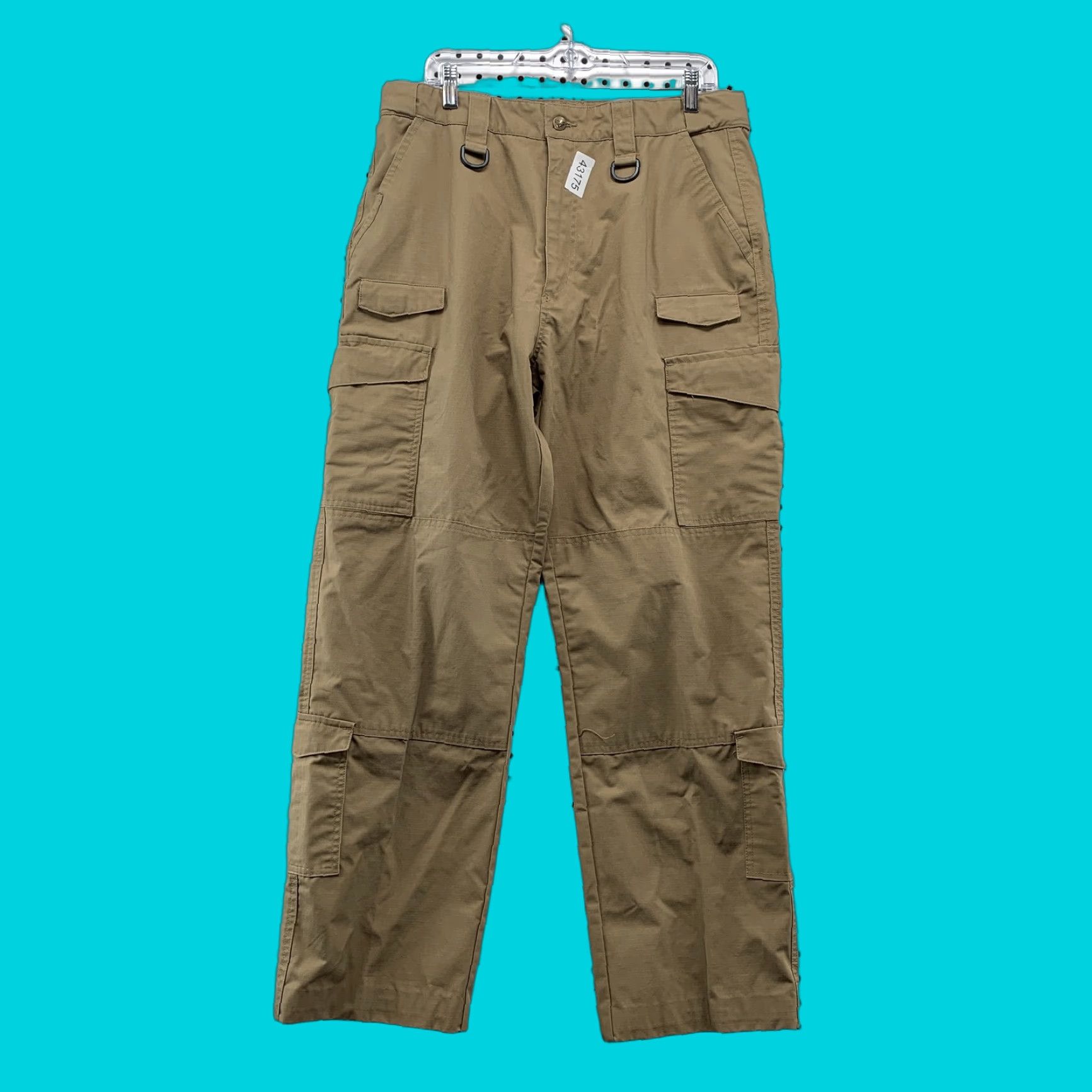 Doublet VINTAGE? No. Condor Military Cargo Pants Mens Size 34x32 Brown Rip Stop Workwear Double Knee Size US 34 / EU 50 - 1 Thumbnail