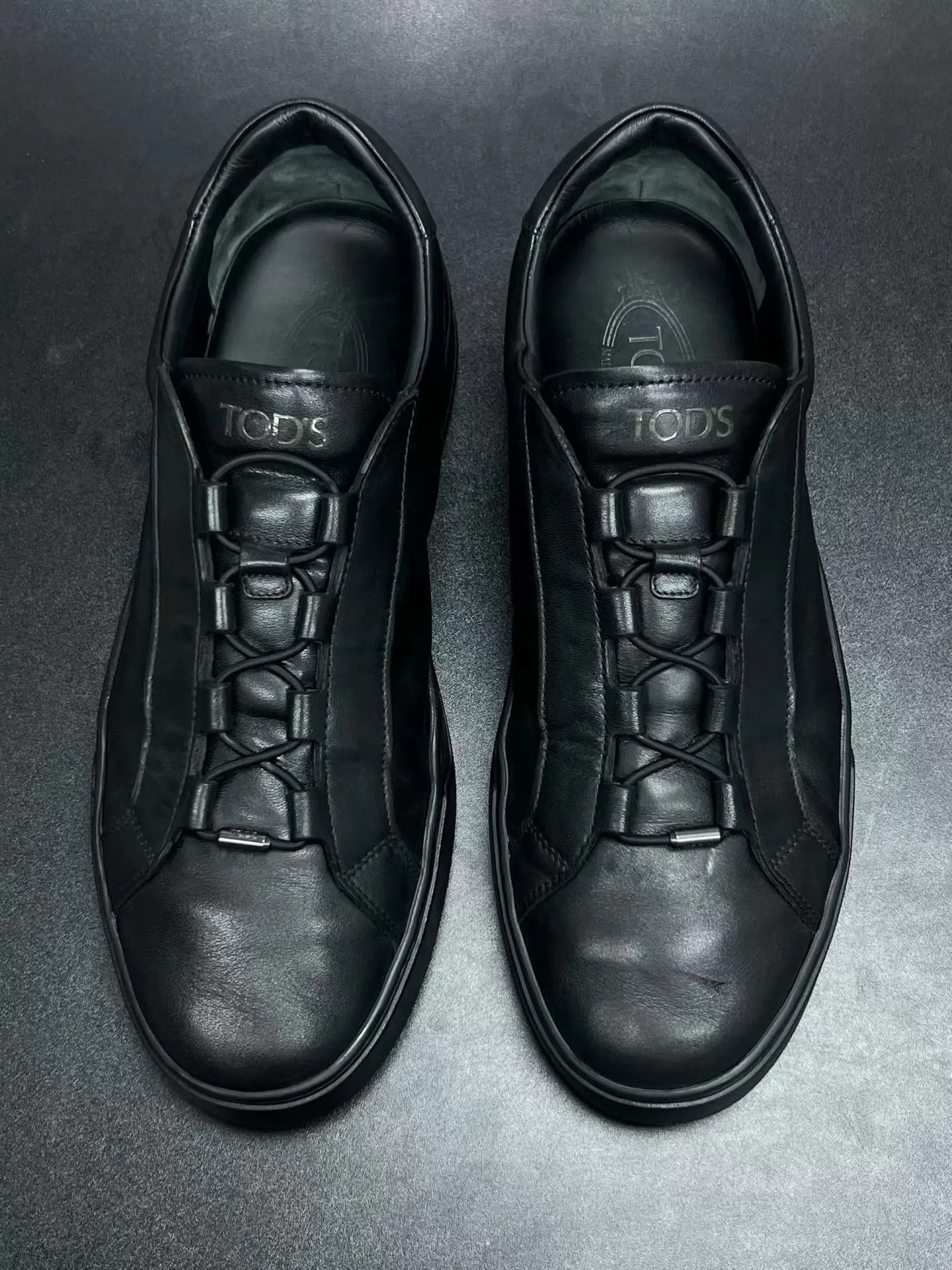Tod's TOD'S Premium Leather Low-Top Sneakers 42.5 New Size US 9.5 / EU 42-43 - 3 Thumbnail