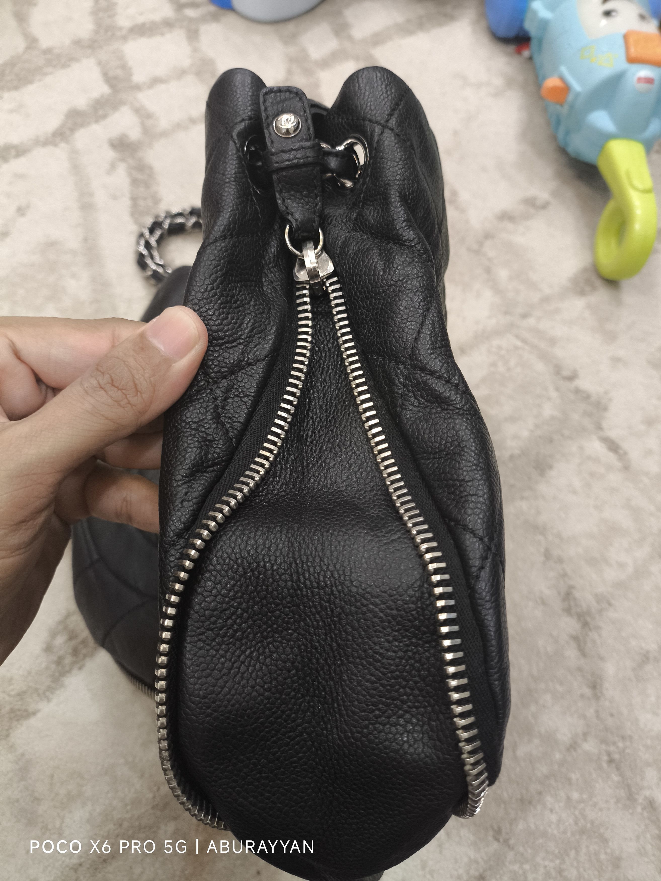 Chanel Chanel Black Caviar Expandable Timeless Shoulder Hobo Bag Size ONE SIZE - 22 Thumbnail