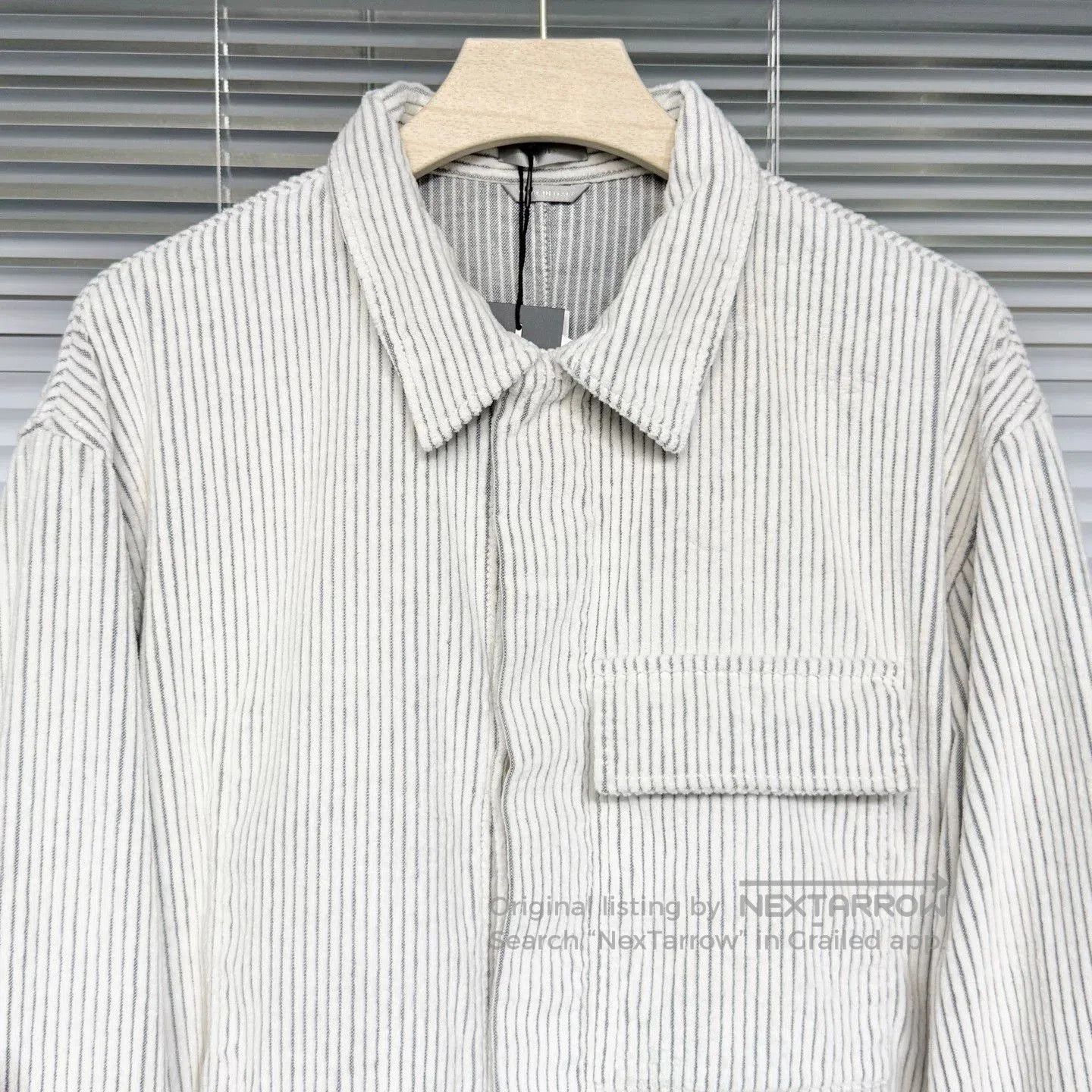 Dior new dior corduroy jacket with stripes. Size US L / EU 52-54 / 3 - 3 Thumbnail