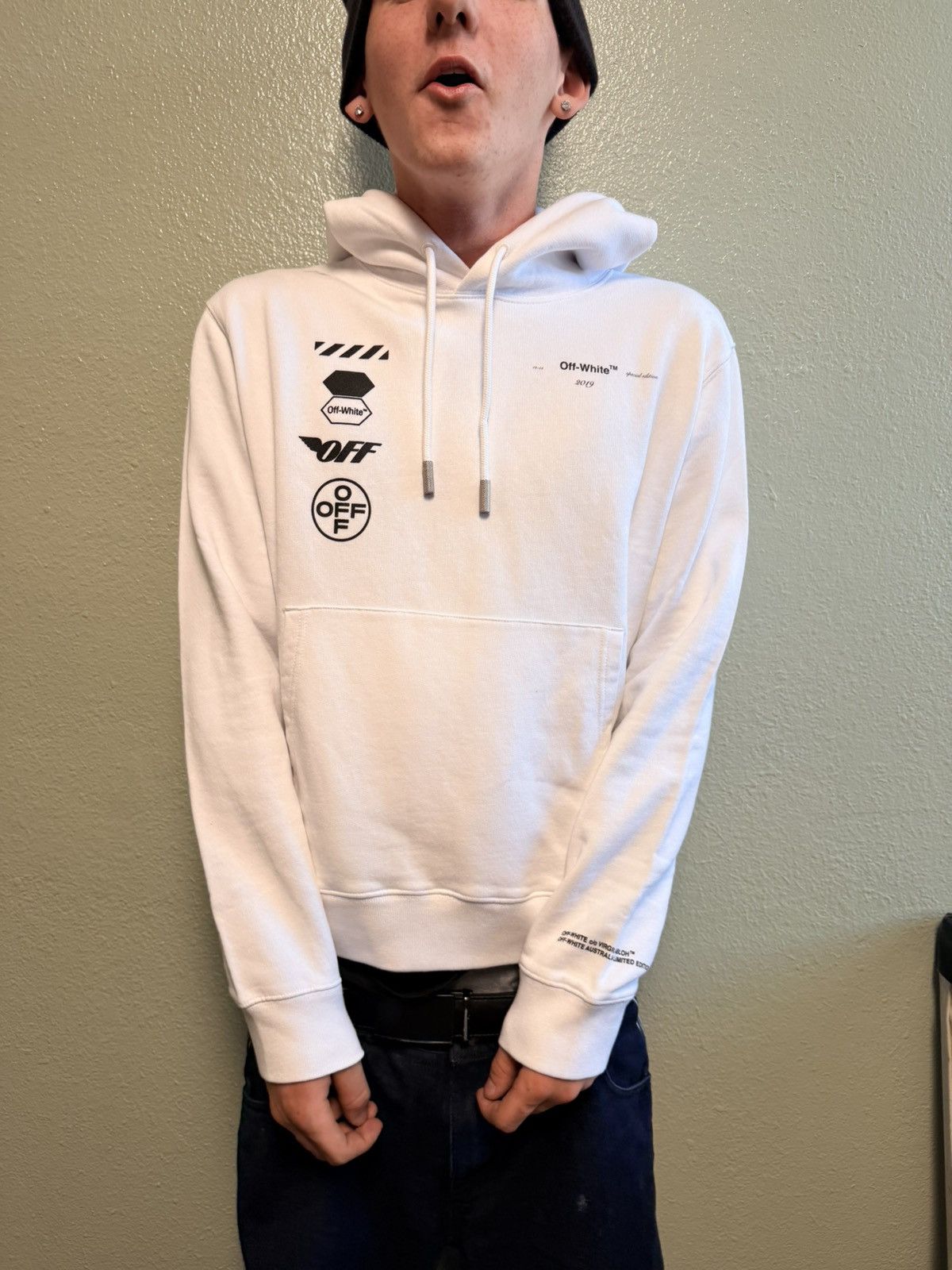 Off-White Off white Arrows Hoodie Size US M / EU 48-50 / 2 - 2 Thumbnail