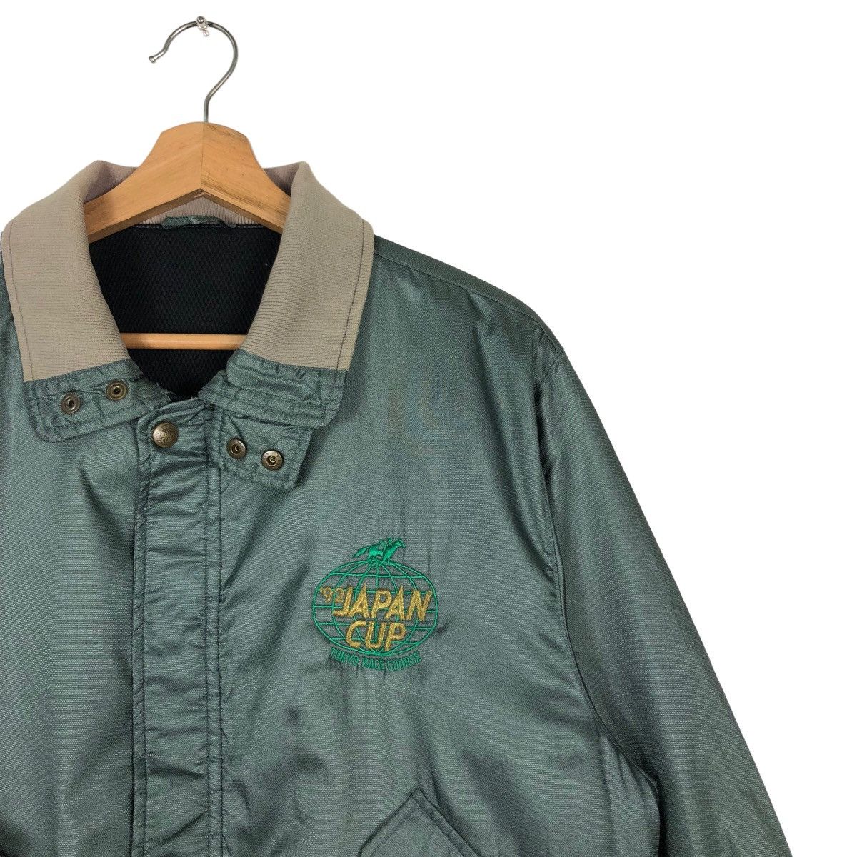 Japanese Brand 🔥Vintage 1992 Japan Cup Tokyo Race Course Bomber Jacket Size US M / EU 48-50 / 2 - 5 Thumbnail
