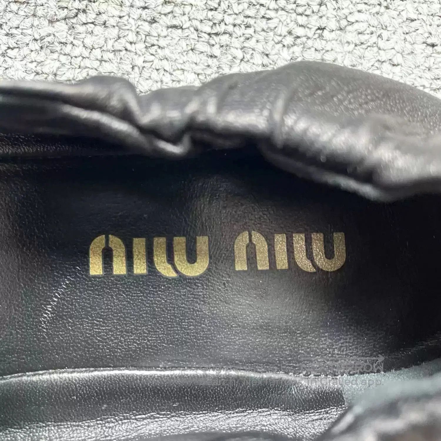 Miu Miu Miu Miu Ruches Nappa Leather Ballet Flats. Size US 8.5 / IT 38.5 - 9 Thumbnail
