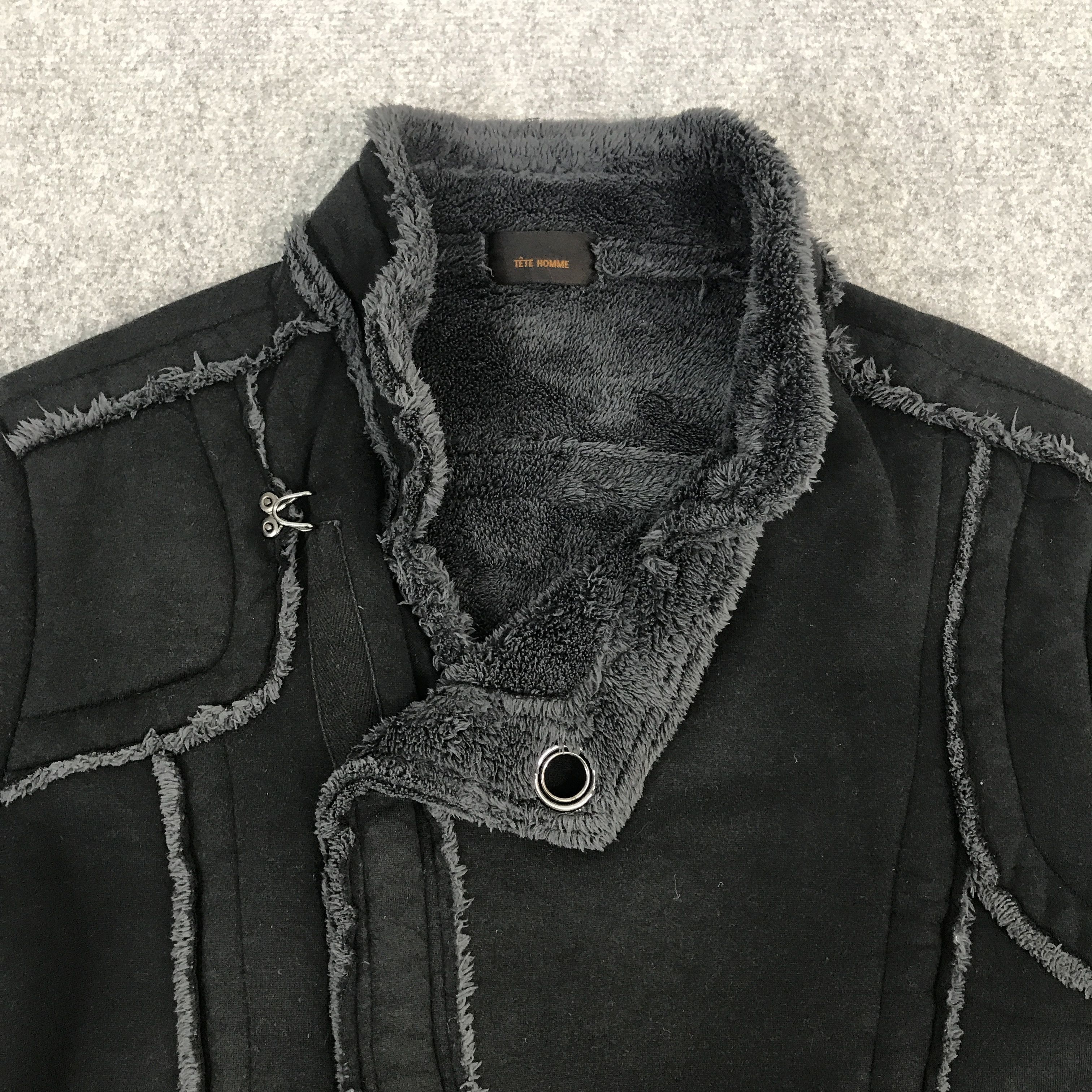 Designer × Japanese Brand × Tete Homme Rare Tete Homme Velvet Punk Style Jacket Size US S / EU 44-46 / 1 - 8 Thumbnail