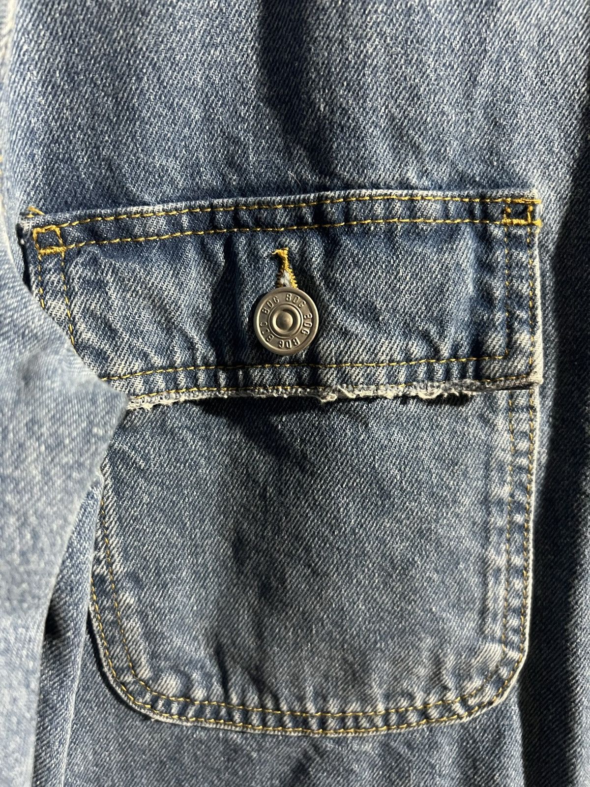 Bdg BDG Denim Patchwork Jean Jacket Heavyweight Size US L / EU 52-54 / 3 - 6 Thumbnail