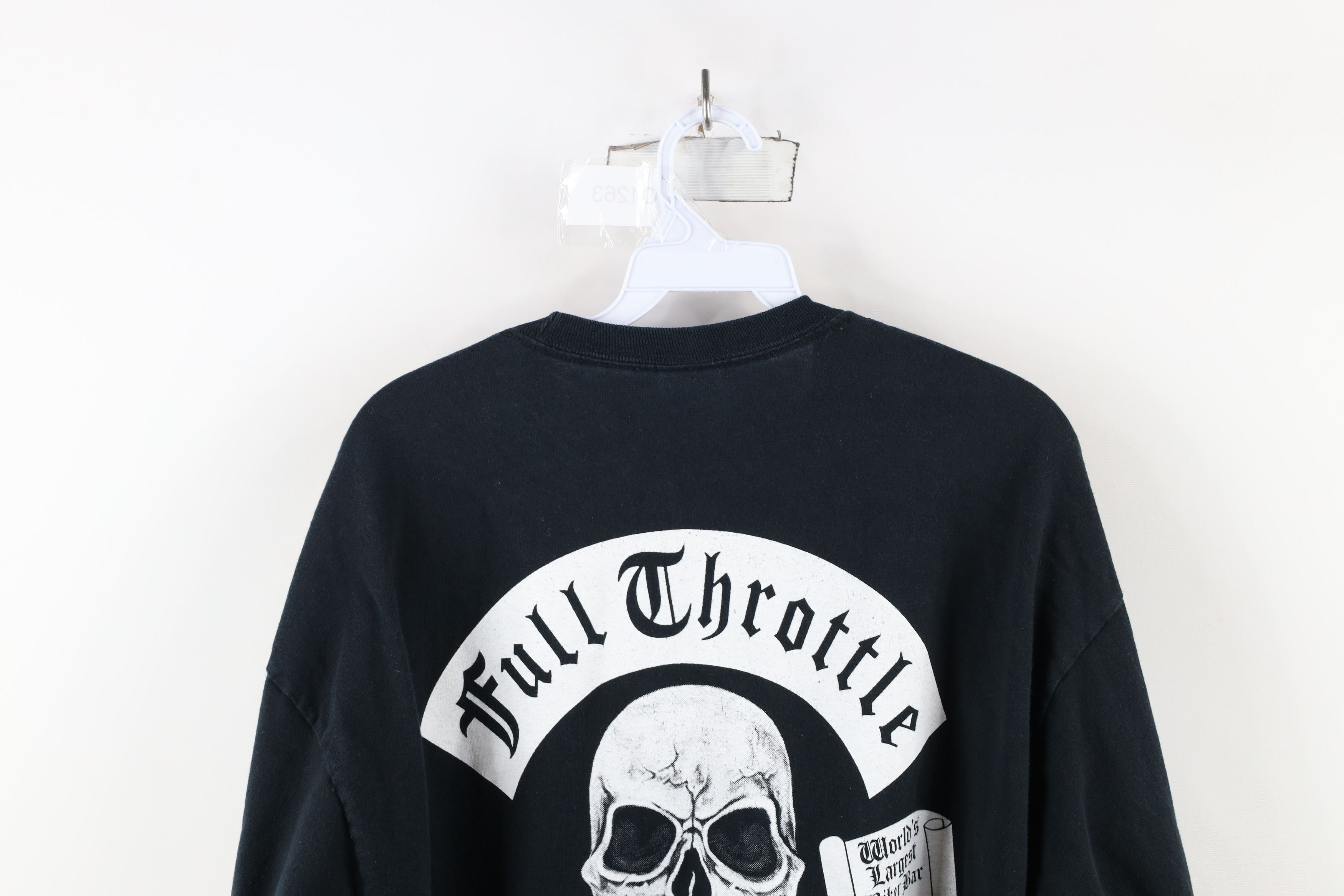 Vintage Vintage Streetwear Saloon Motorcycle Long Sleeve T-Shirt Size US XXL / EU 58 / 5 - 14 Thumbnail