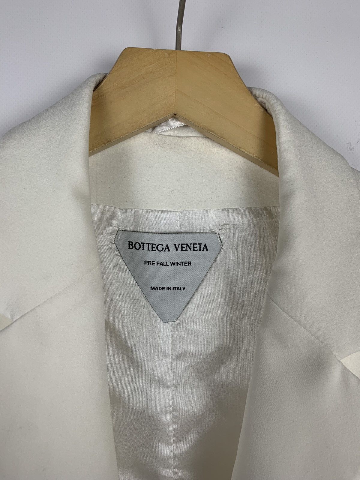 Bottega Veneta Bottega Veneta Pre Fall Winter Blazer White Made In Italy Size 40S - 6 Thumbnail