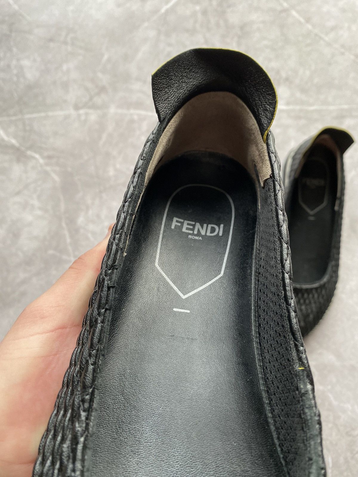 Fendi Classic FENDI Roma Flat Shoes Women's Made in Italy Size US 8 / IT 38 - 2 Thumbnail