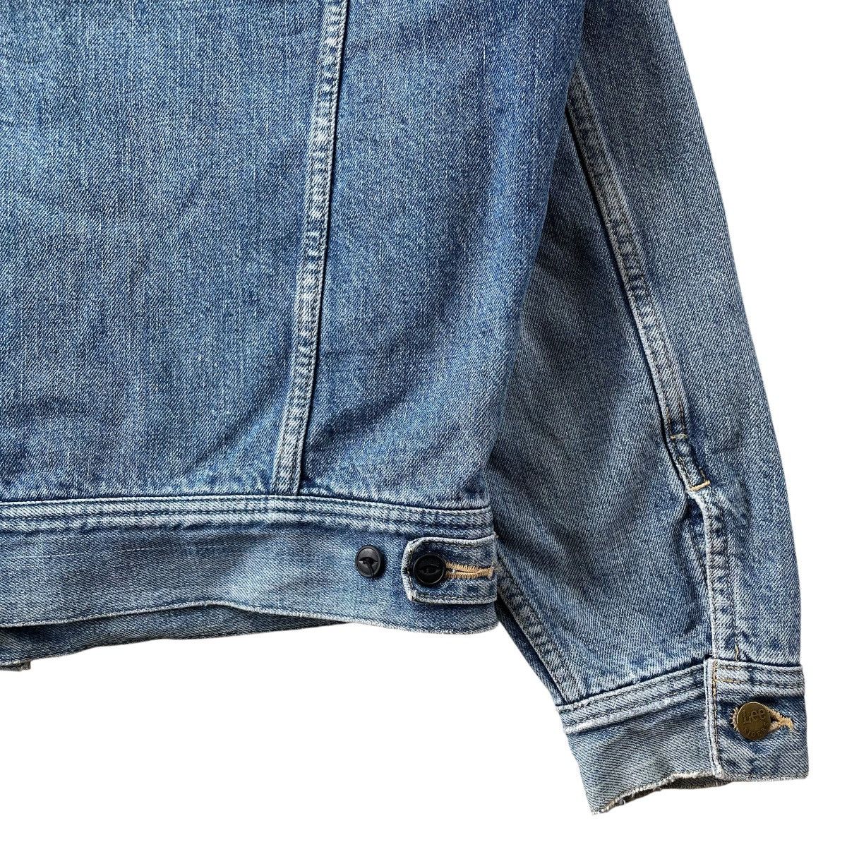 Lee 80s Vintage Lee Storm Riders - Blanket Lined Denim Trucker Size US M / EU 48-50 / 2 - 11 Thumbnail