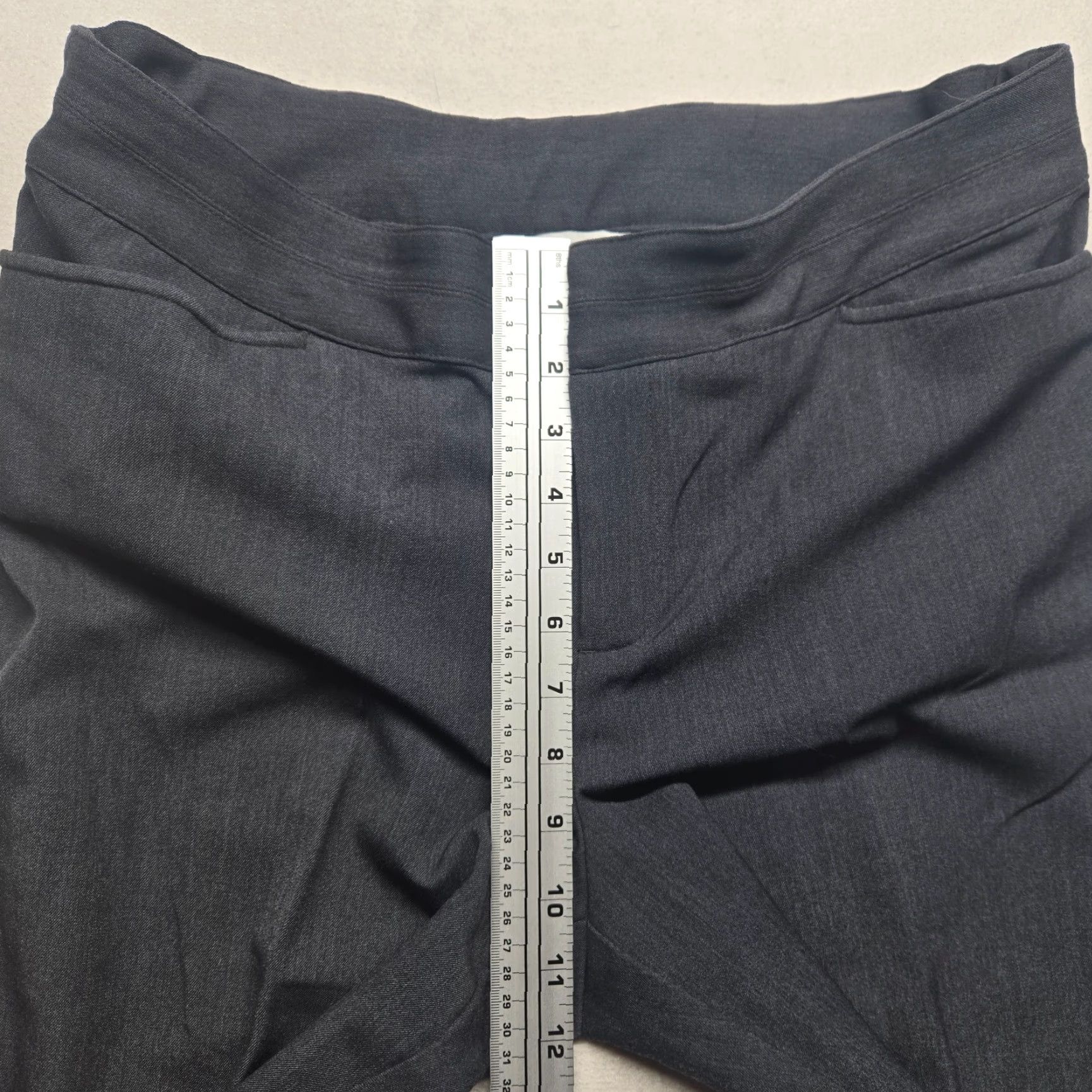 Vintage Christopher & Banks Straight Pants Pockets Gray Size 12 Womens Adult Regular Size 34" / US 12 / IT 48 - 5 Thumbnail