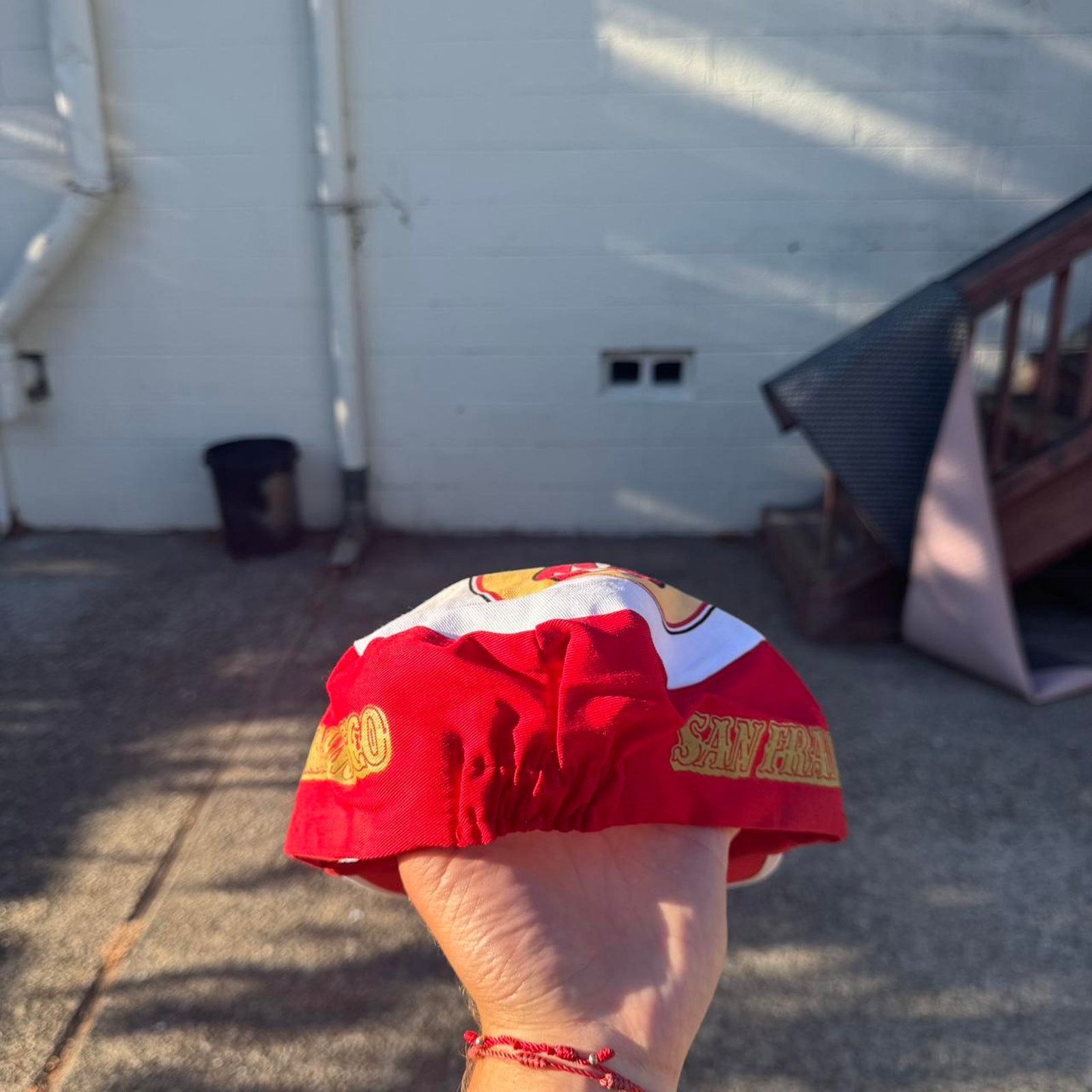 NFL 1980s SF 49ers Vintage Painter’s Snapback Cap Size ONE SIZE - 3 Thumbnail