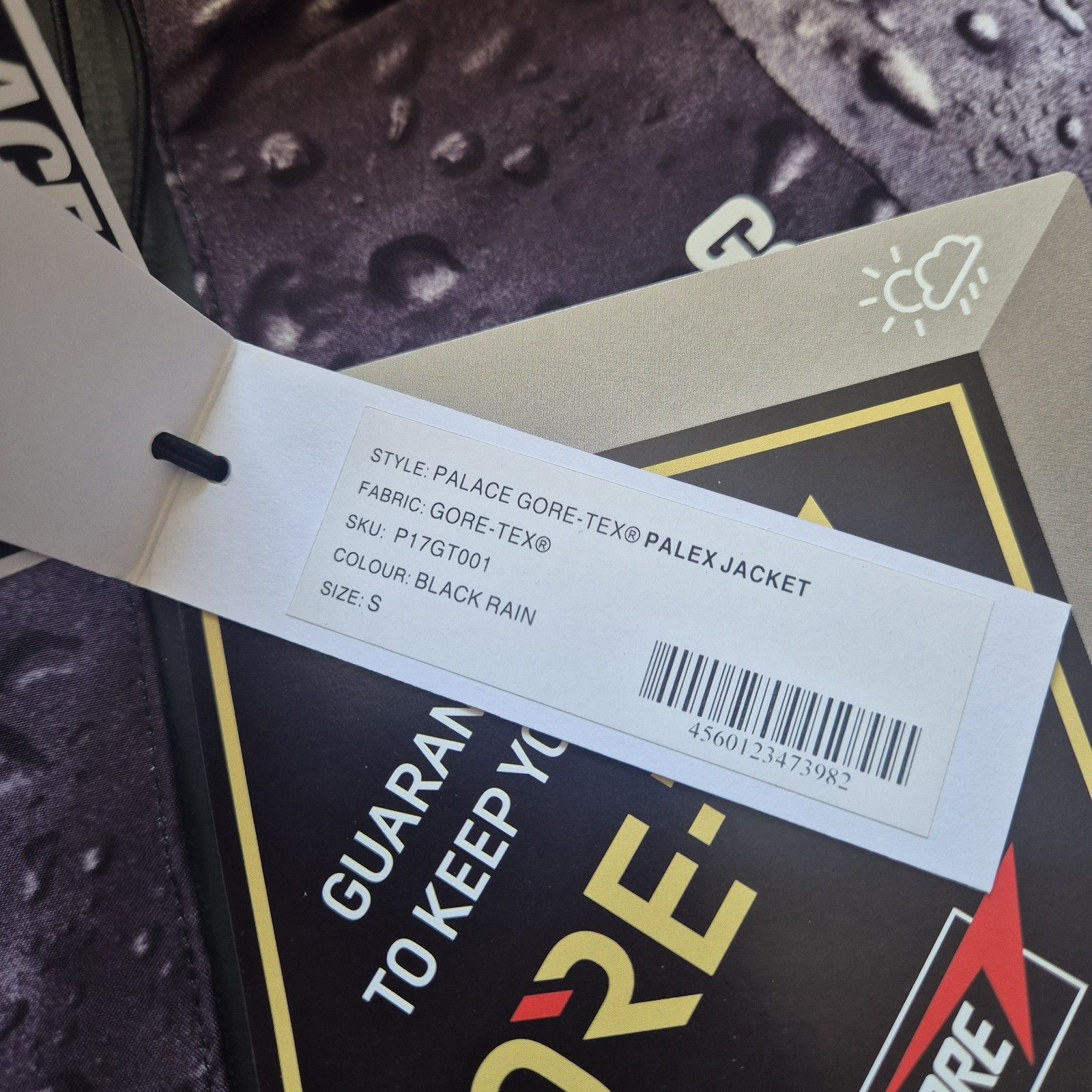 Palace Palace Gore-Tex Palex Jacket Black Rain FW19 Size US S / EU 44-46 / 1 - 7 Thumbnail