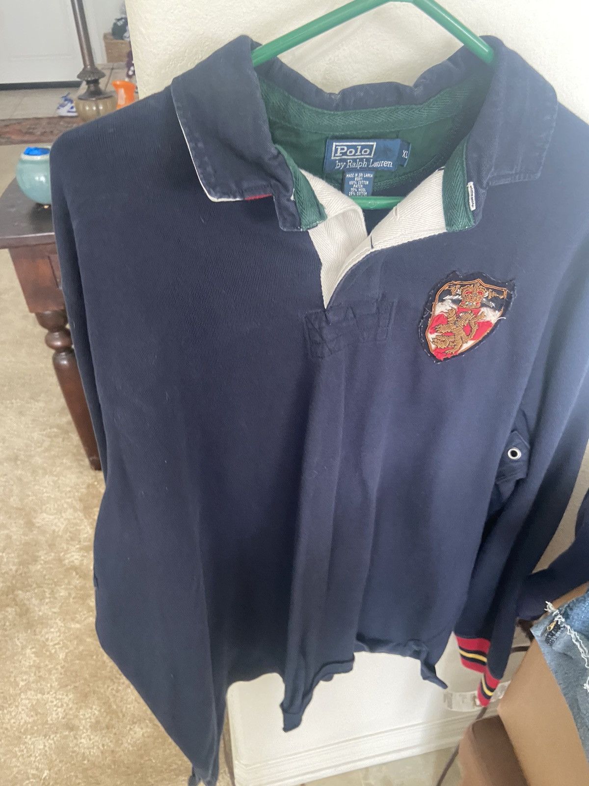 Polo Ralph Lauren Navy Polo rugby Size US XL / EU 56 / 4 - 2 Thumbnail
