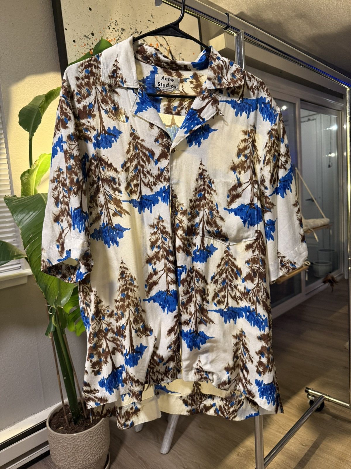 Acne Studios Acne studios floral button up Size US M / EU 48-50 / 2 - 1 Thumbnail