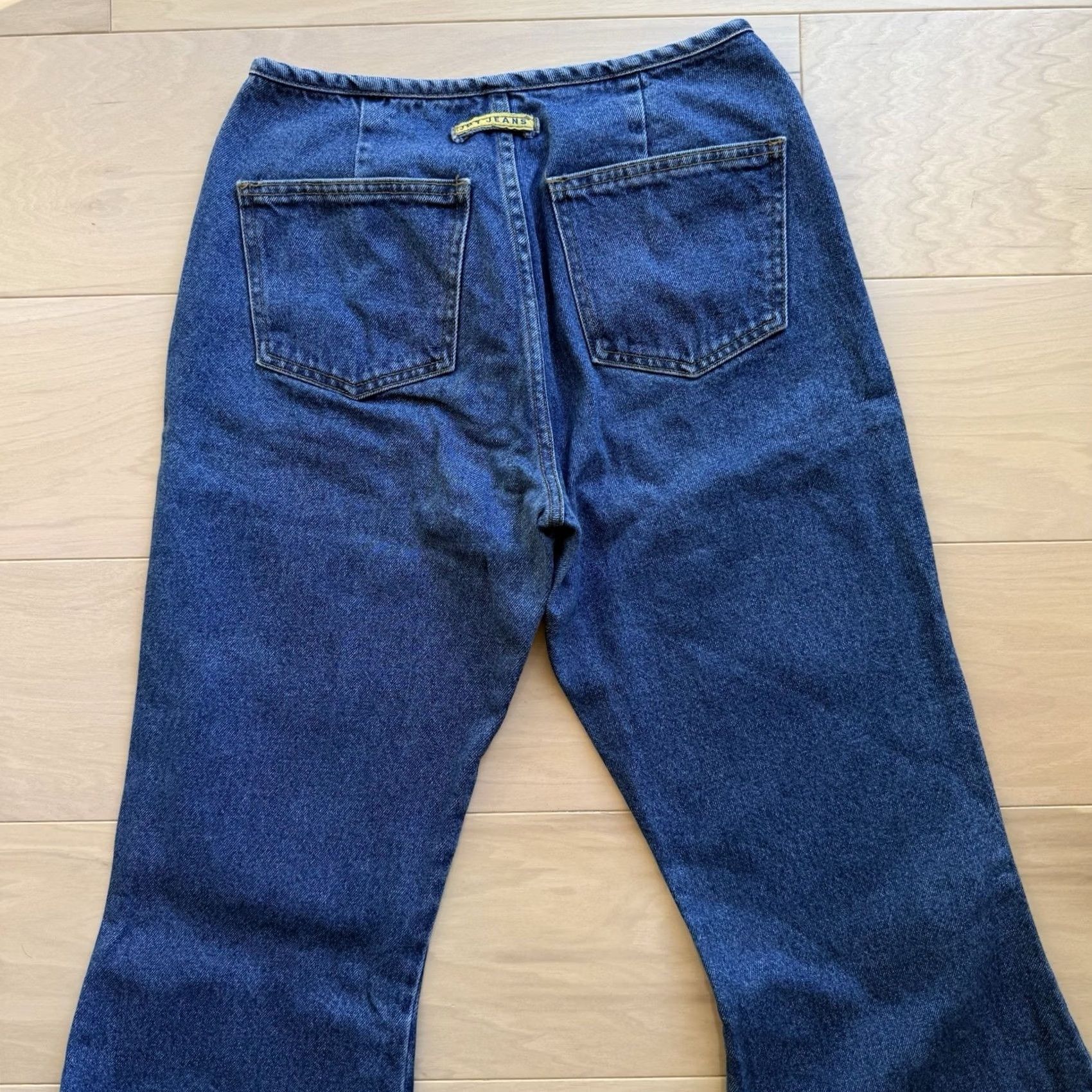 Vintage VINTAGE Joy Flare Jeans 27 Blue Y2K Bell Bottoms Made in USA Butterfly Art Boho Jeans 5-Pocket Womens Medium Blue Size 27" / US 4 / IT 40 - 6 Thumbnail