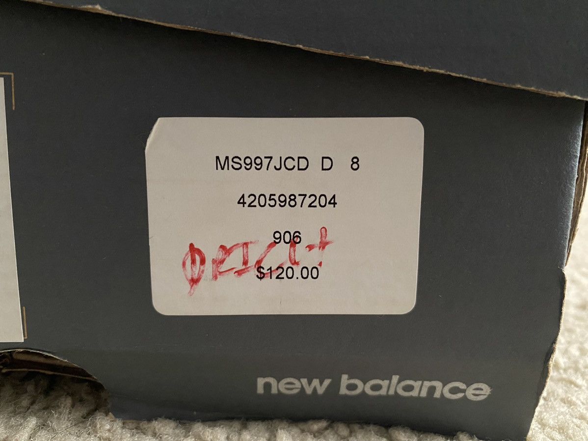 New Balance New Balance 997S White Charcoal Size US 8 / EU 41 - 5 Thumbnail