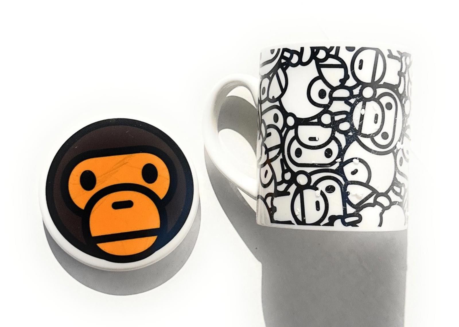 Bape BAPE Baby Milo Coffee Mug w/ Saucer - All Over Print Size ONE SIZE - 6 Thumbnail
