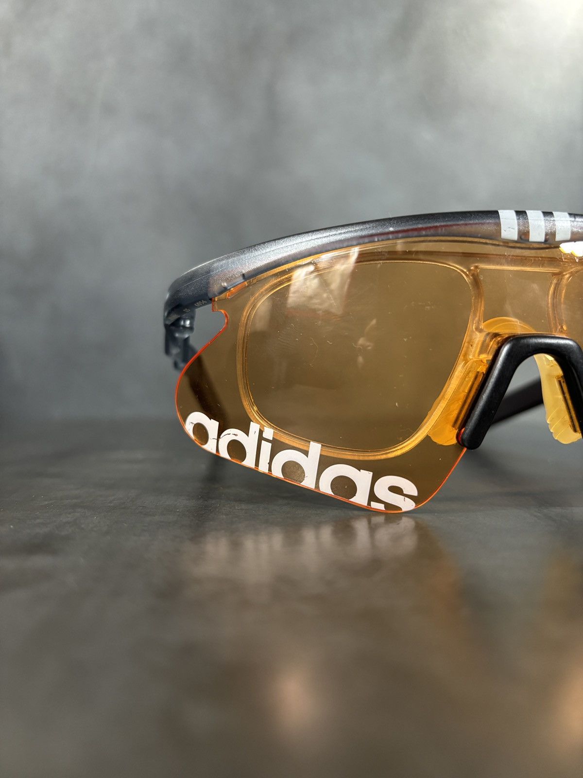 Adidas 1990s Adidas EQT Sunglasses Vintage Sport Shield Equipment Size ONE SIZE - 17 Thumbnail