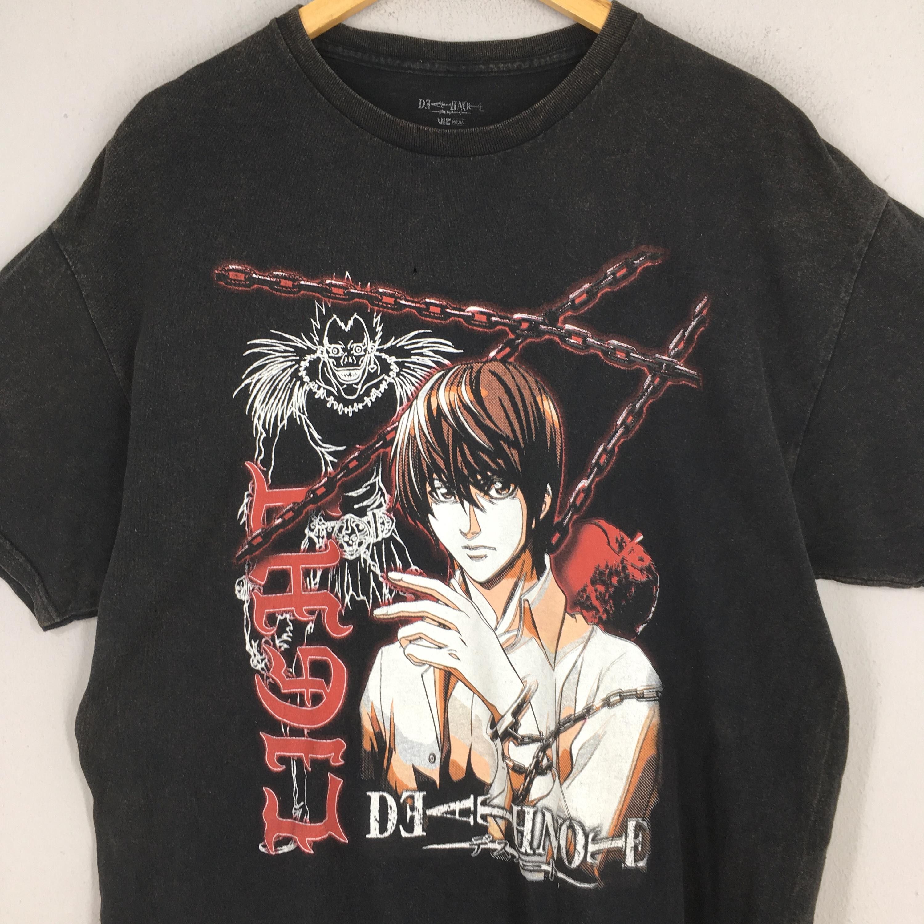 Anime Vintage 2000s Death Note Manga Tshirt Large Size US L / EU 52-54 / 3 - 2 Thumbnail