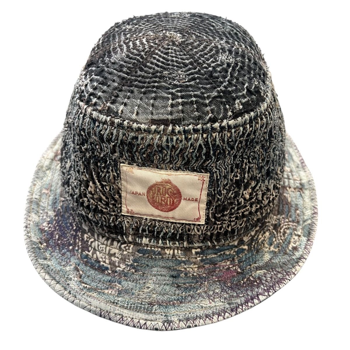 Proleta Re Art PROLETA RE ART 2024FW EXCLUSIVE Handmade BORO Hat Size ONE SIZE - 1 Thumbnail