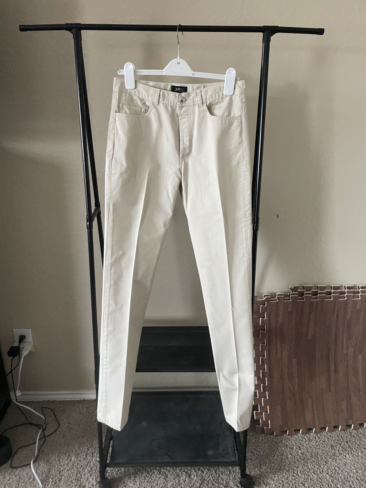 A.P.C. Cotton Button Fly Jeans Size US 30 / EU 46 - 1 Thumbnail