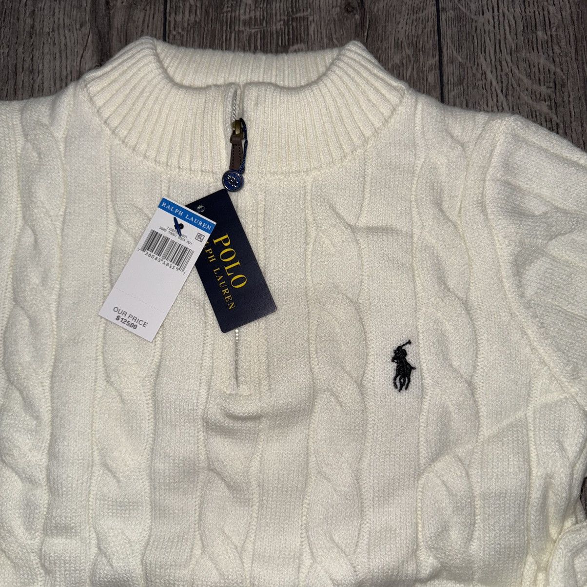 Polo Ralph Lauren Polo Ralph Lauren cable-knit sweater Size S / US 4 / IT 40 - 2 Thumbnail
