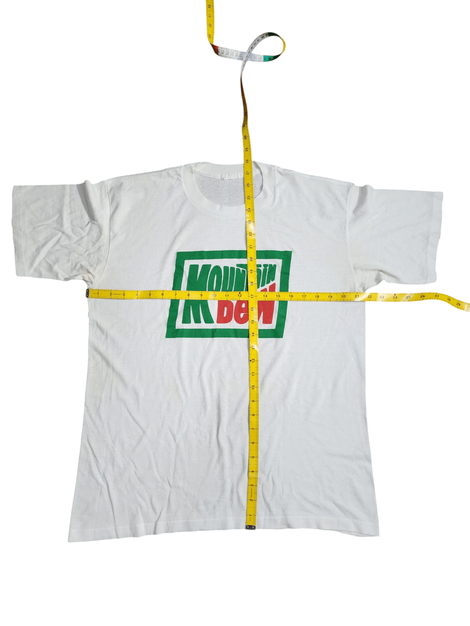 Mountain Dew × Vintage Vintage Mountain Dew Shirt 90s Tee Promo shirt Size US L / EU 52-54 / 3 - 3 Thumbnail