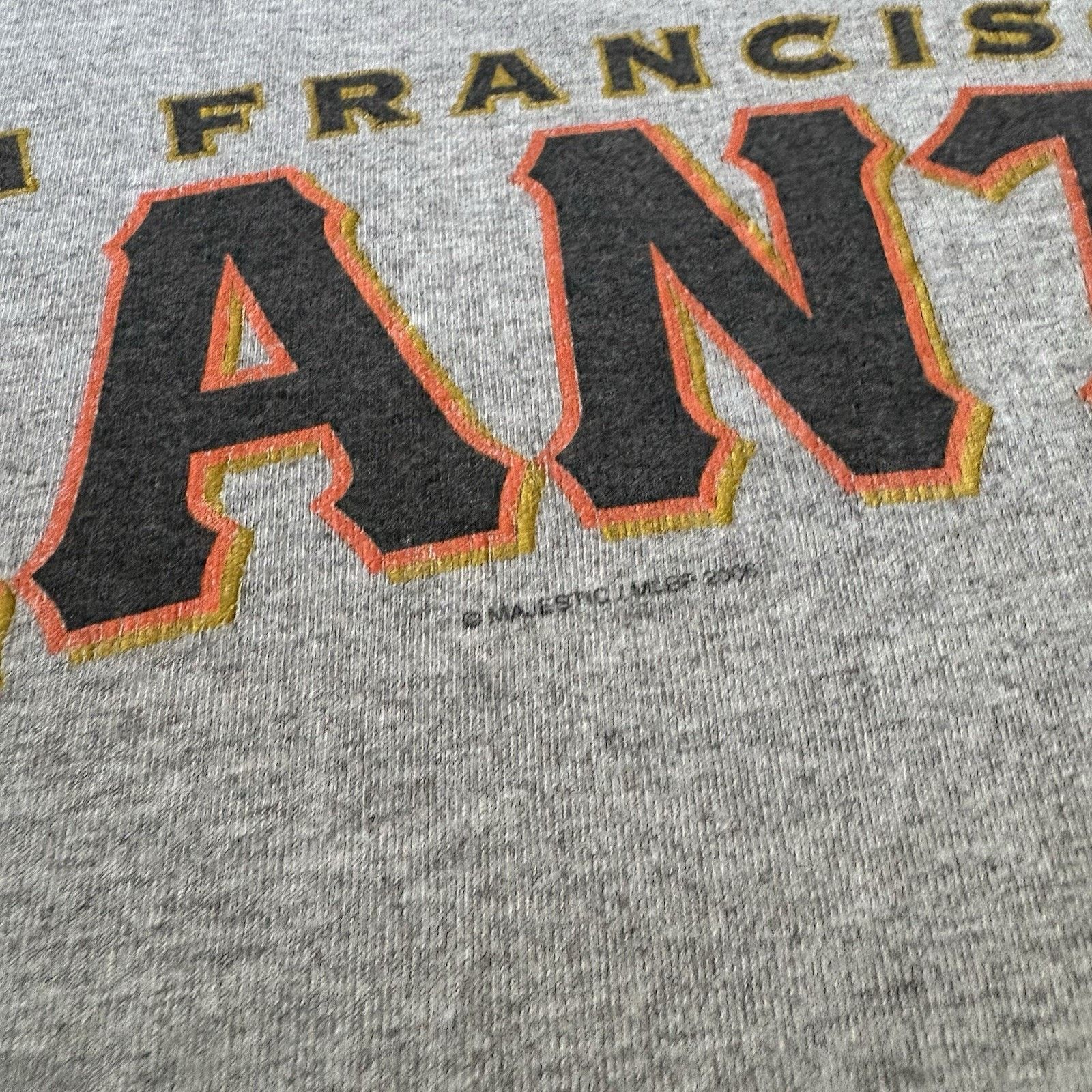 MLB × Vintage Vintage San Francisco Giants T-Shirt Size XL Gray MLB Size US XL / EU 56 / 4 - 3 Thumbnail