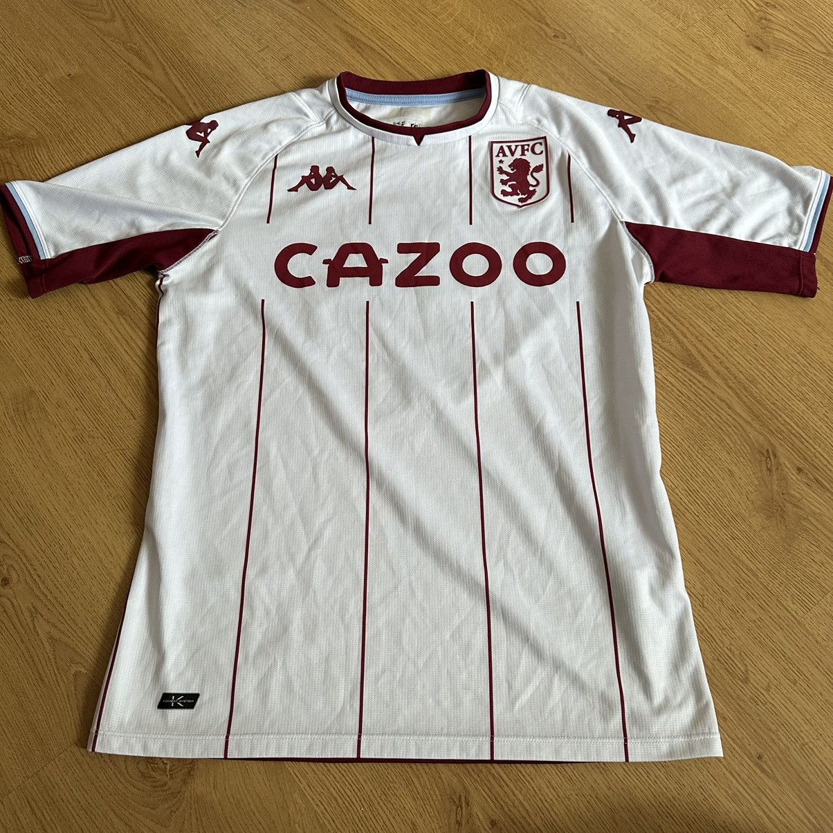 Kappa 2021-2022 Aston Villa Away Soccer Jersey #8