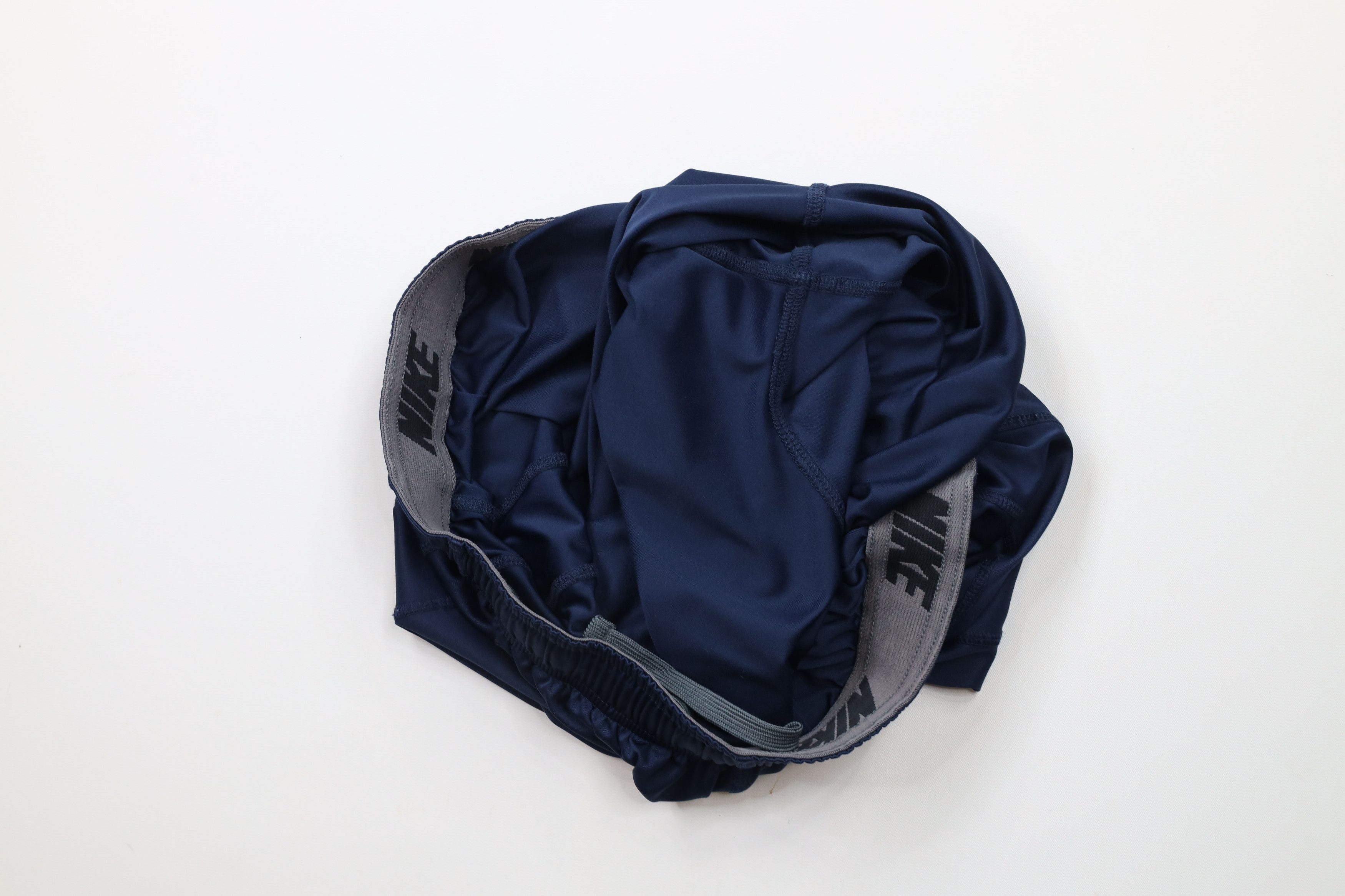 Nike × Vintage Vintage Nike Scott Mini Swoosh Gym Basketball Shorts Blue Size US 34 / EU 50 - 8 Thumbnail