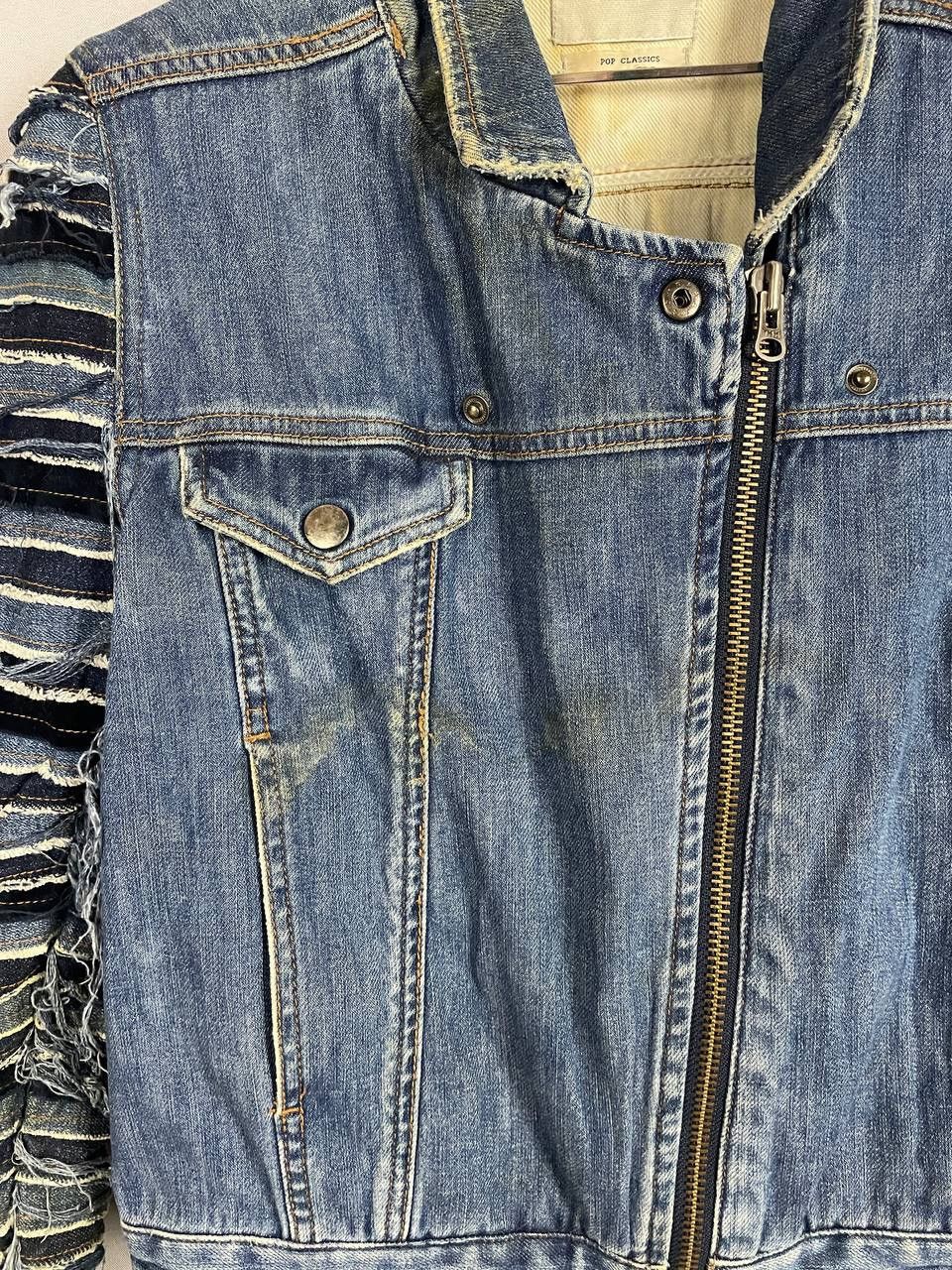 Acne Studios Acne Studios Denim Jacket Pop Classic Size XS / US 0-2 / IT 36-38 - 4 Thumbnail