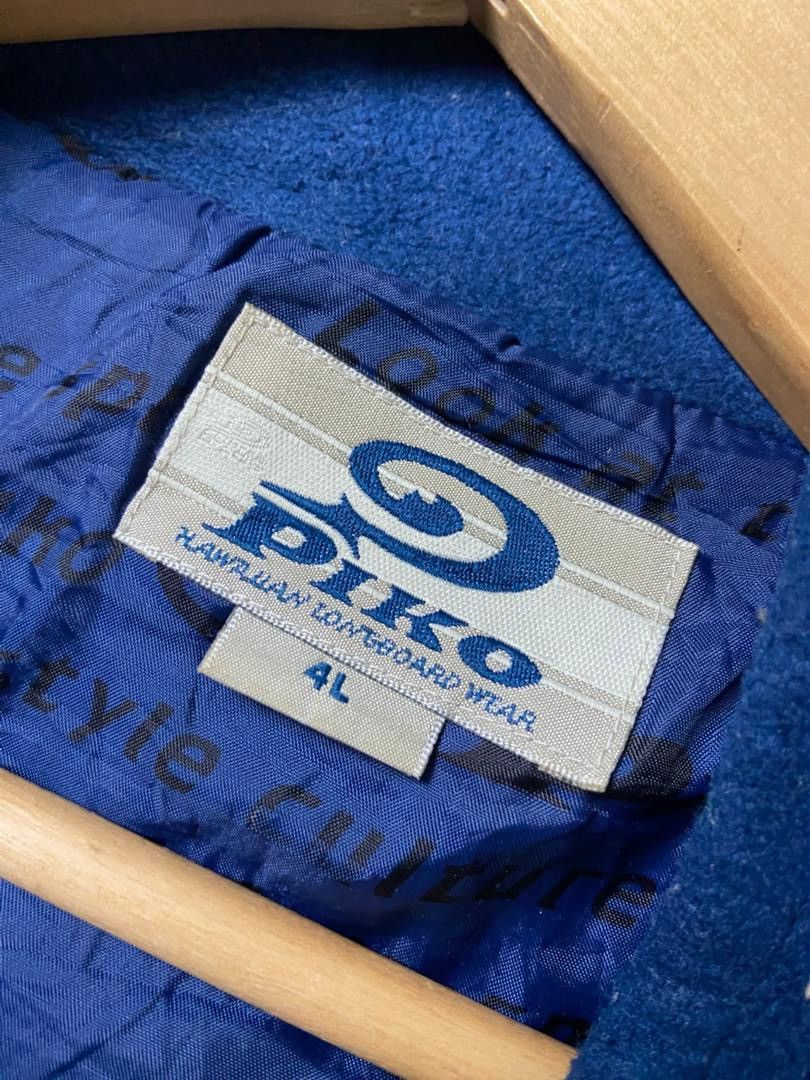 Japanese Brand PIKO Hawaiian Longboard Fleece Jacket (199) Size US XXL / EU 58 / 5 - 3 Thumbnail