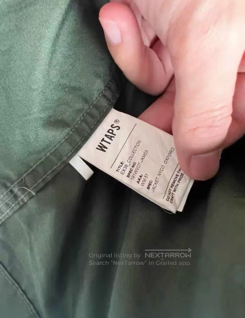 Wtaps Wtaps Long fish-tail coat Size US L / EU 52-54 / 3 - 7 Thumbnail